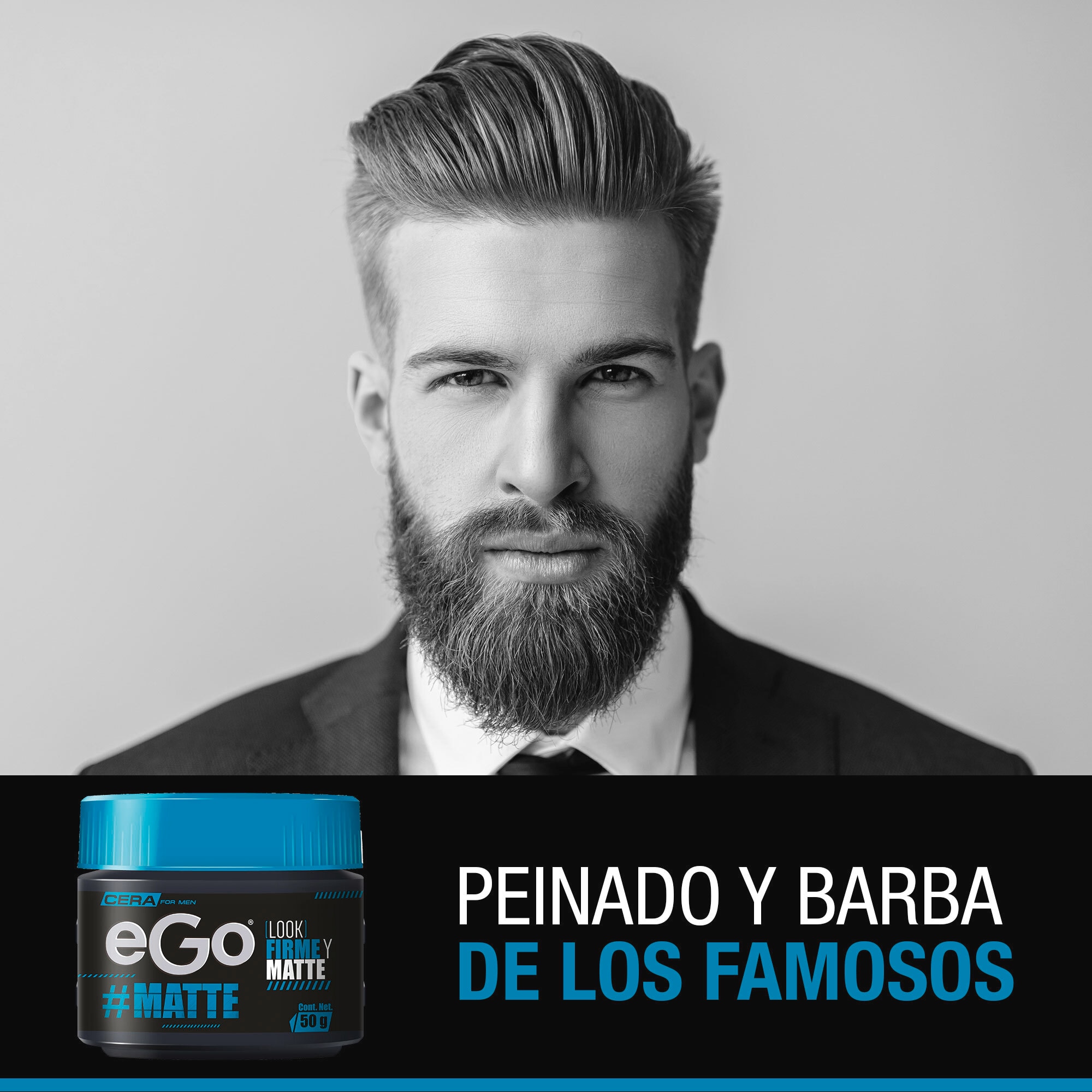 Peinado y barba de los famosos