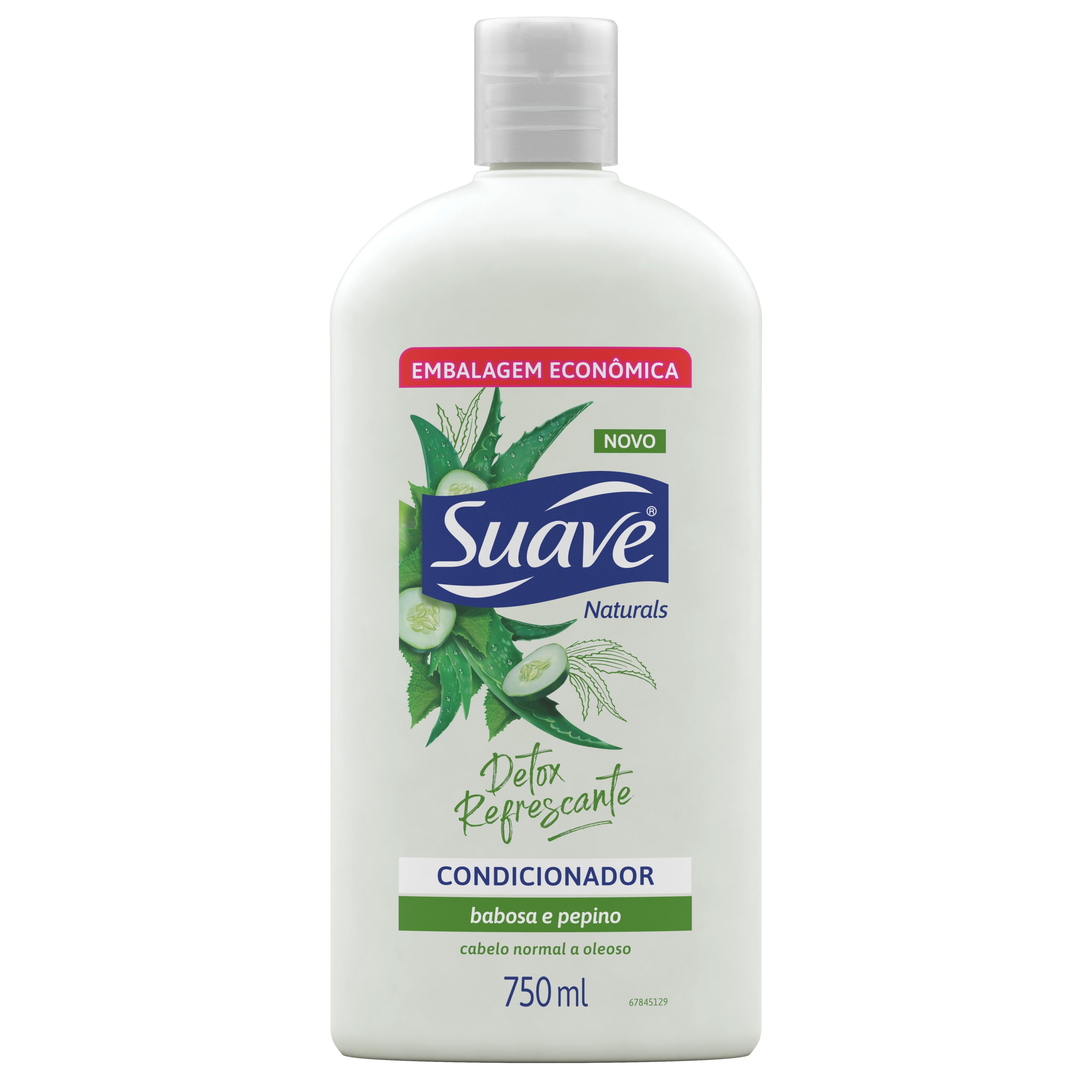 Shampoo Detox Refrescante Babosa e Pepino 750ml