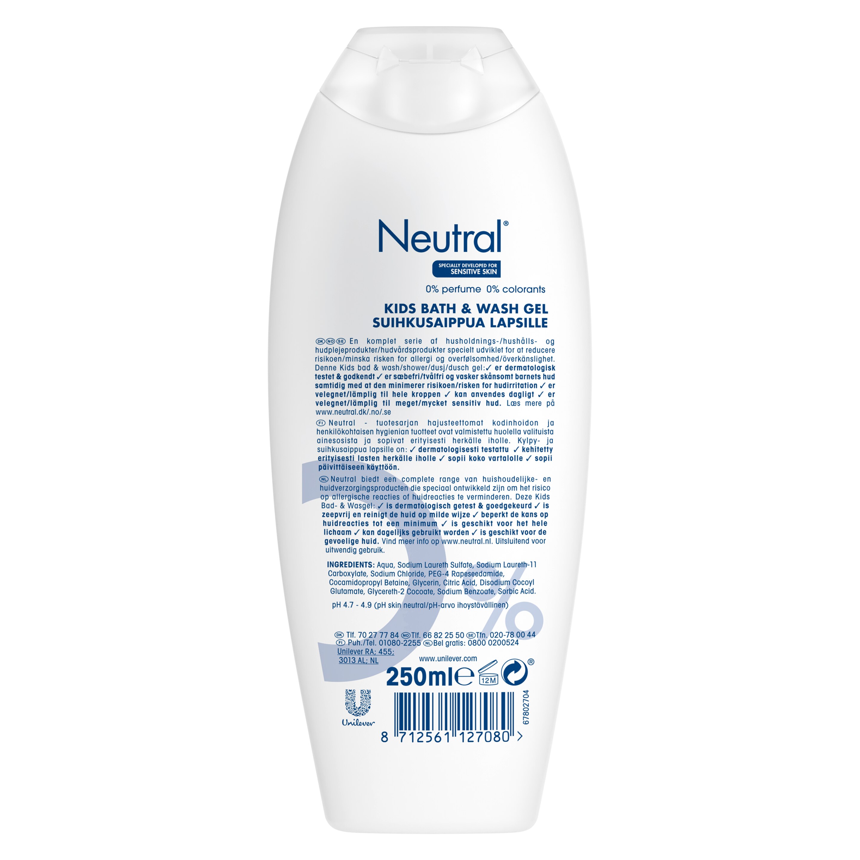 Neutral Børn Bad og Shampoo