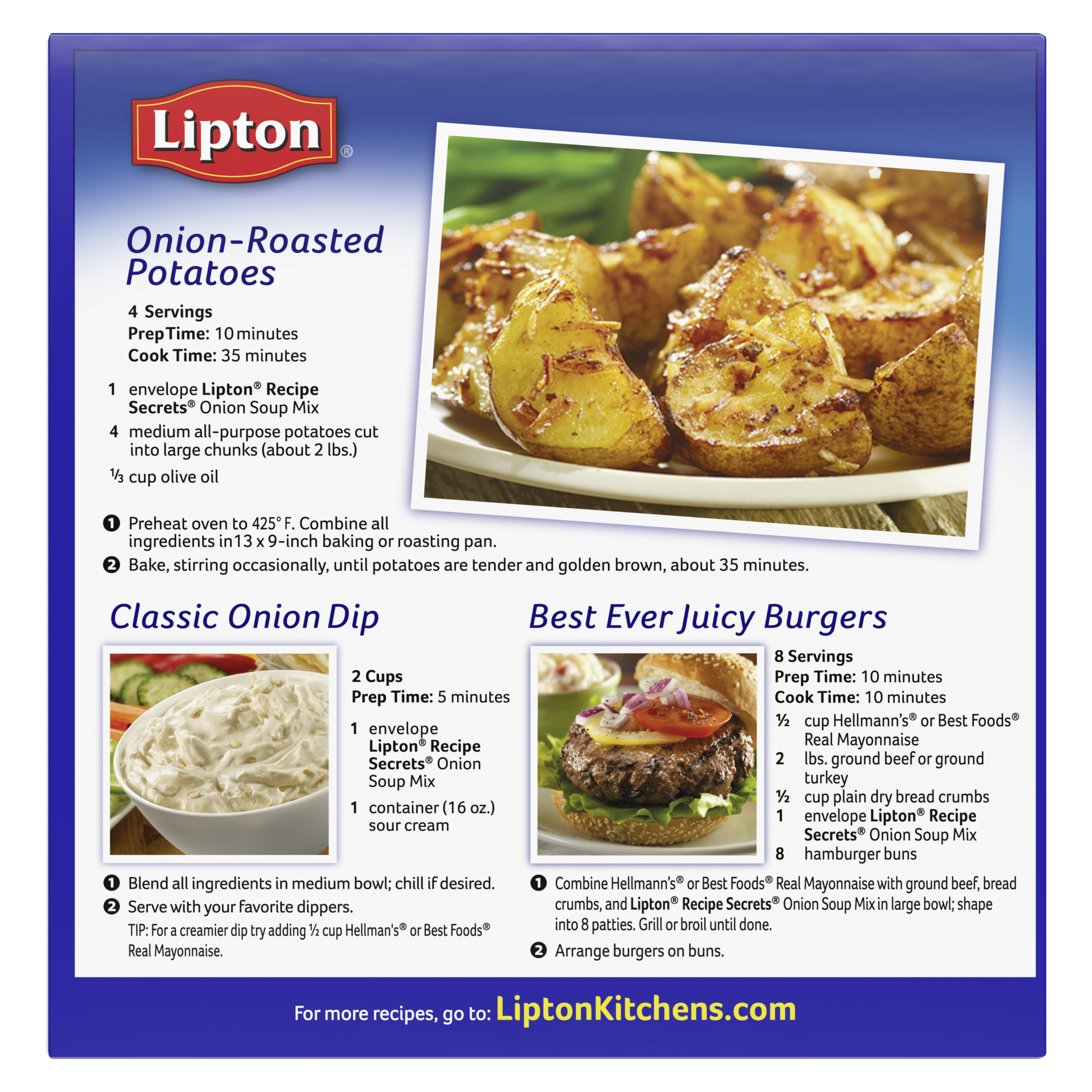 Lipton Onion Soup and Dip Mix