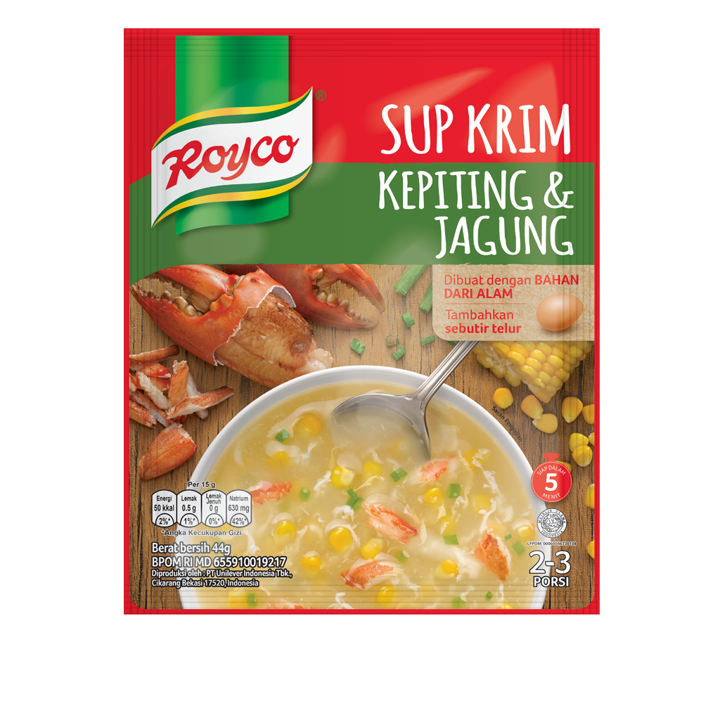 Royco Sup Krim Kepiting Dan Jagung