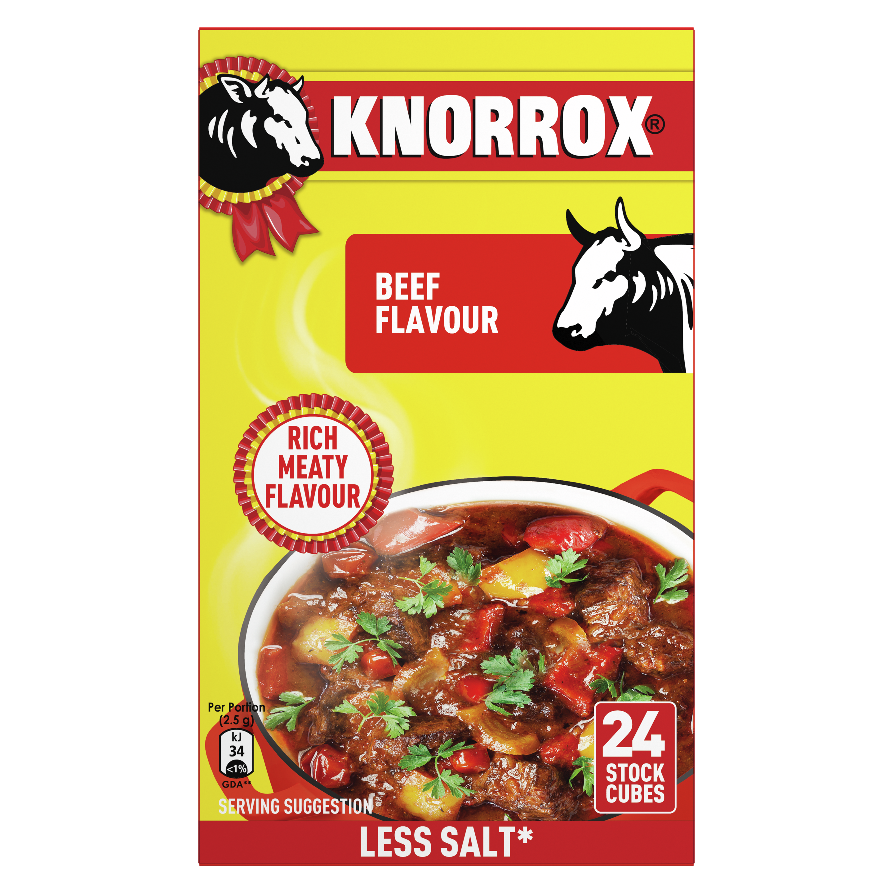 Knorrox Beef Stock Cubes x24