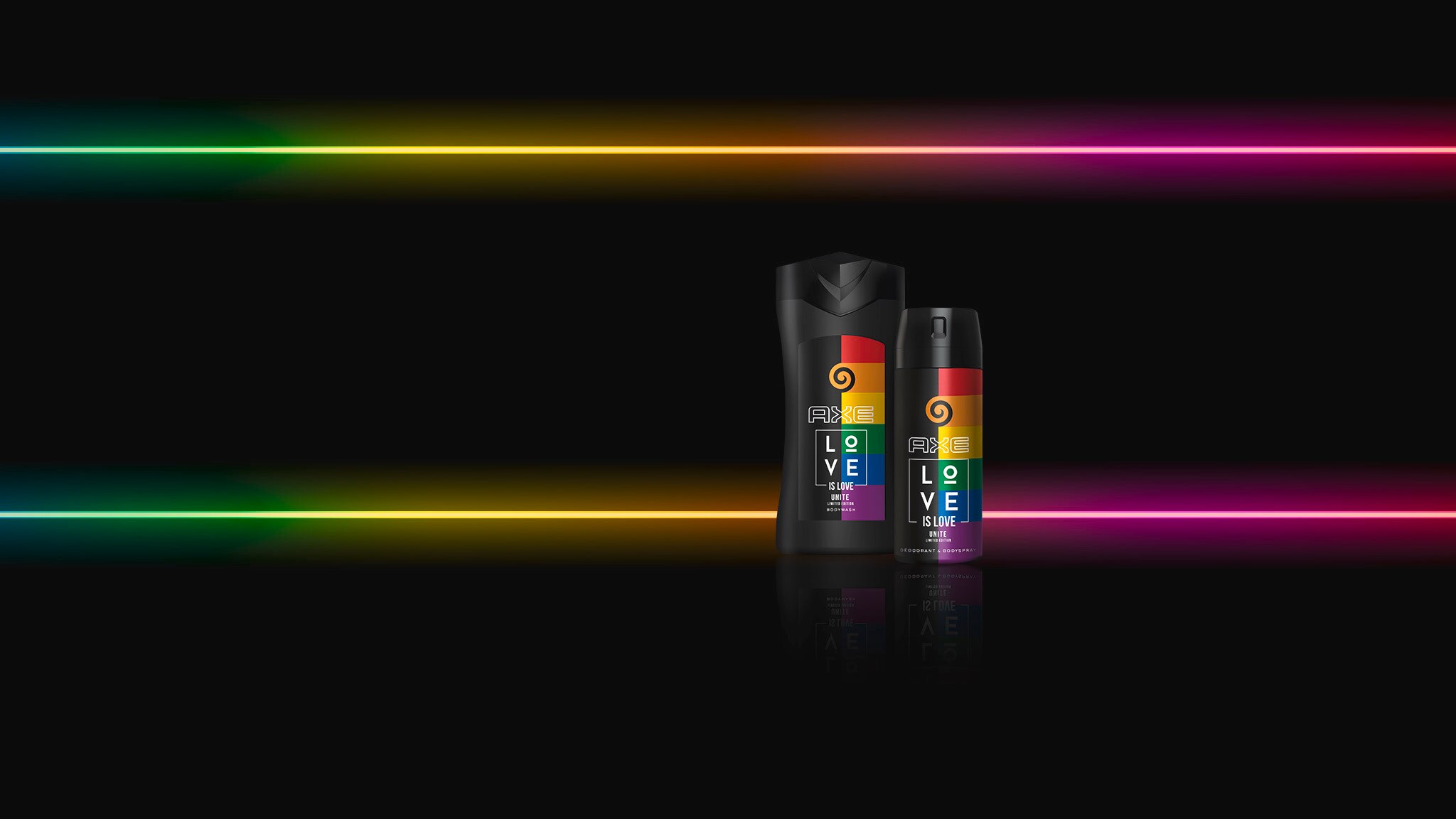 Axe Unite Bodyspray en Douchegel
