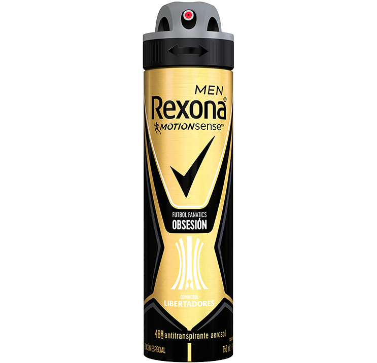 Rexona Men Antitranspirante Aerosol Football Fanatics Obsesión 150ml