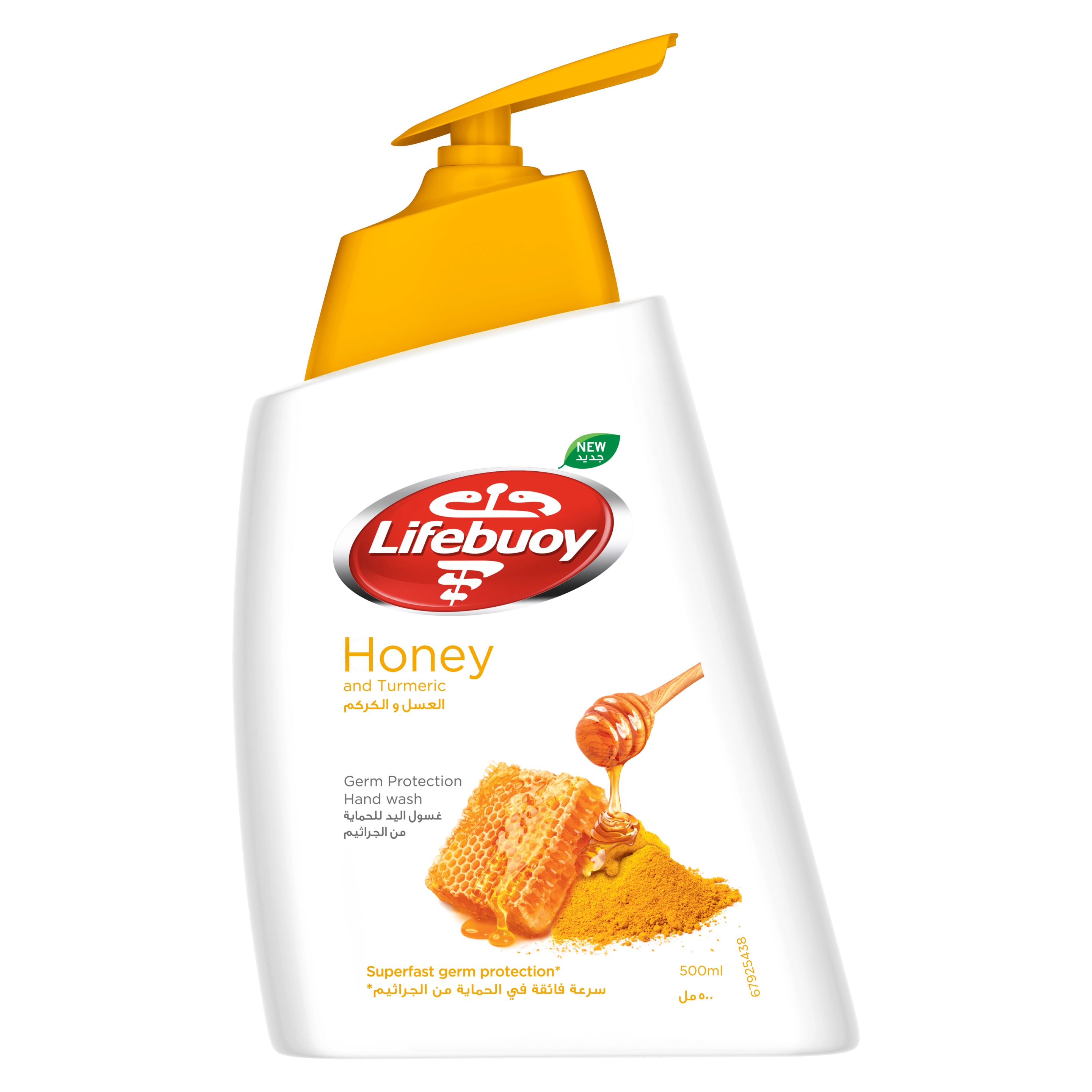 Lifebuoy Honey Turmeric Hand Wash 500ml