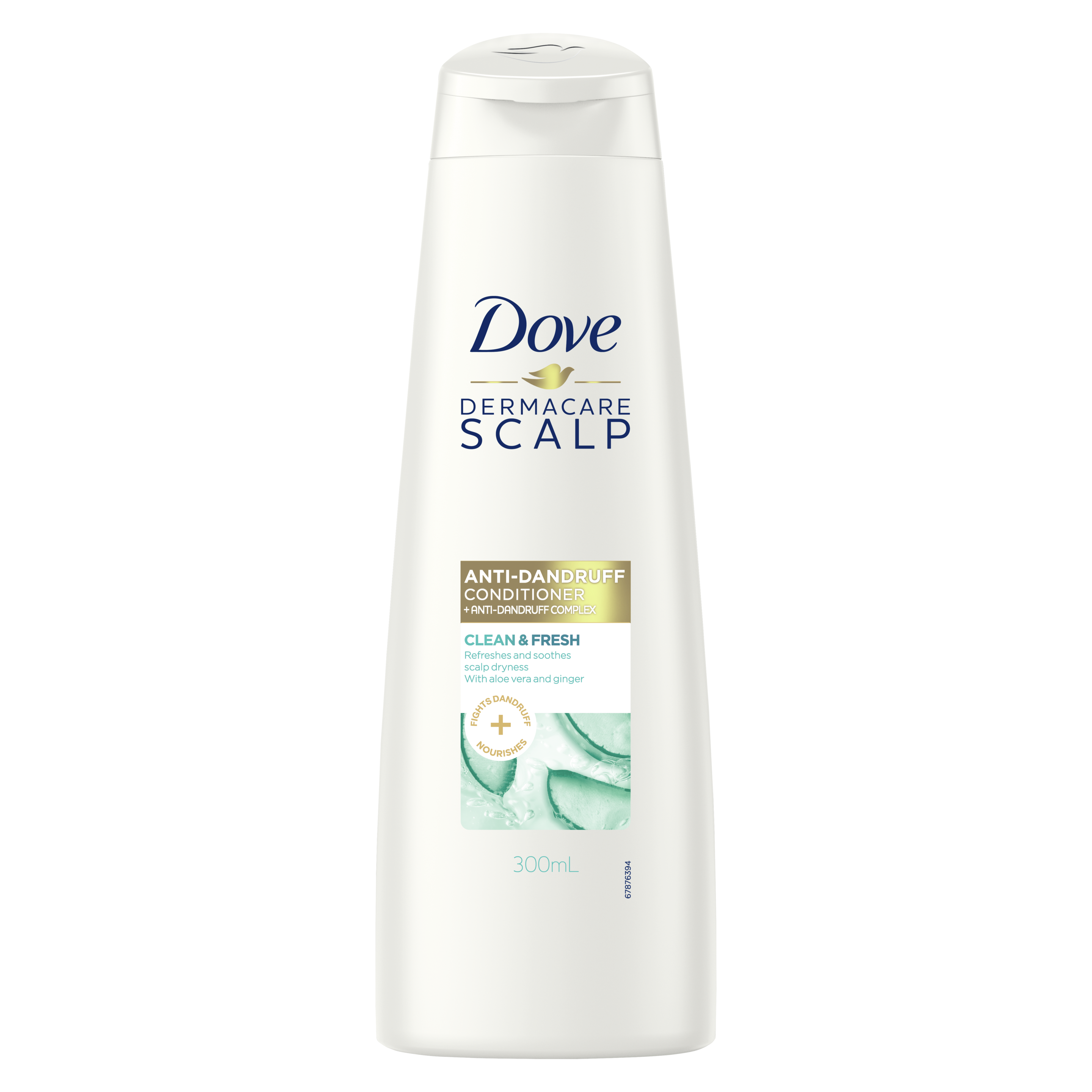 Dove Clean And Fresh Anti Dandruff Conditioner 300ml Text