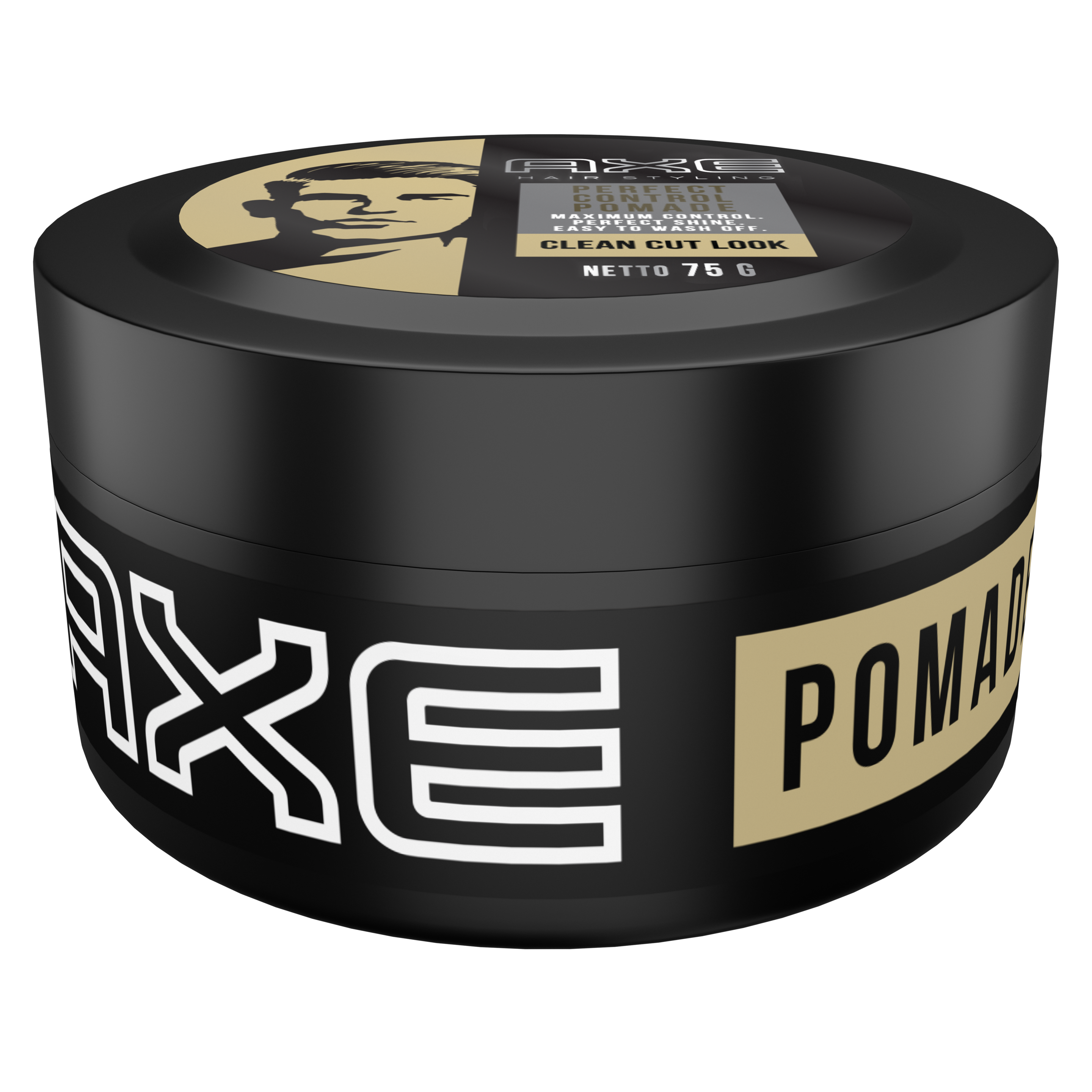 Axe  HAIR STYLING POMADE  PERFECT CONTROL  75G packshot