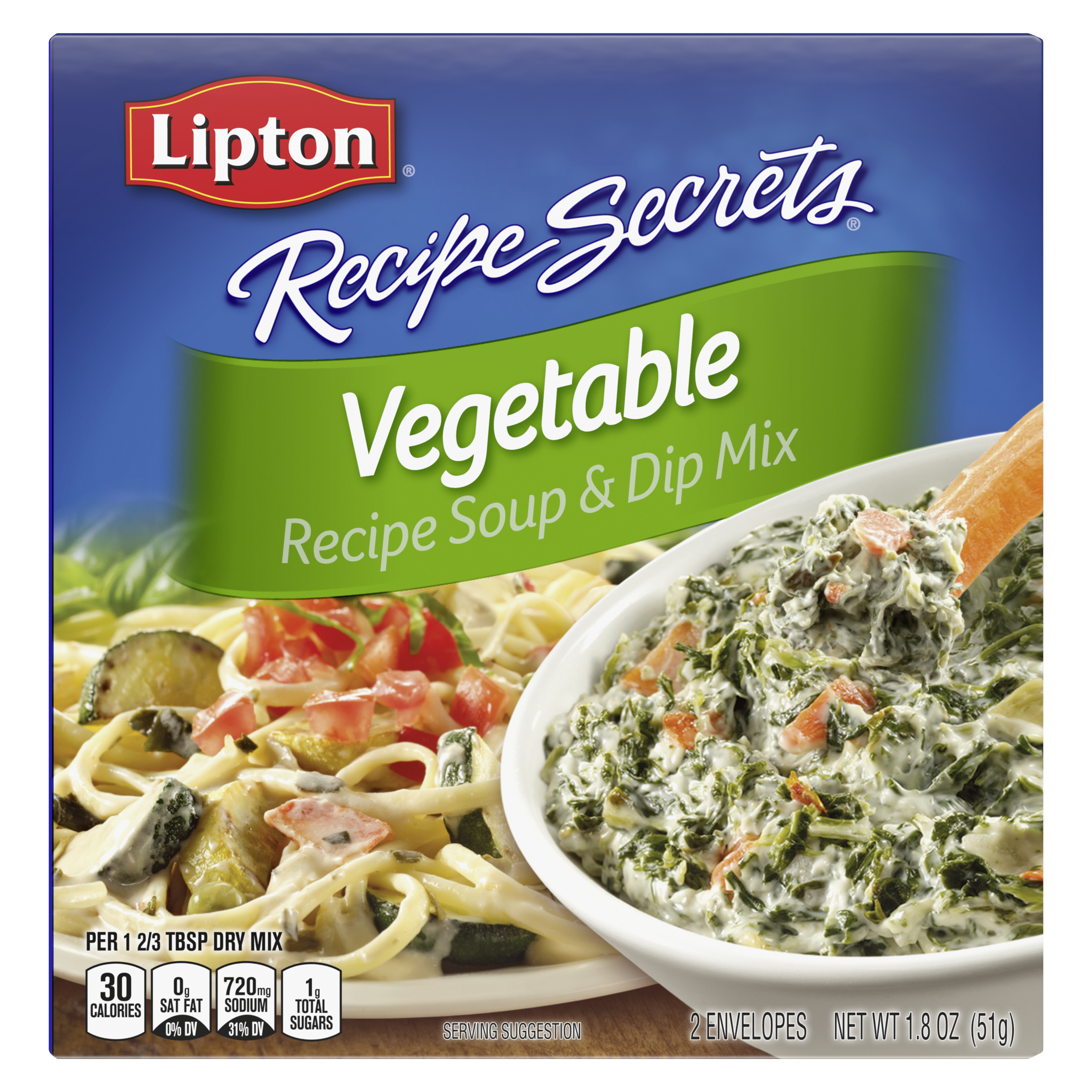 Lipton Vegetable Soup and Dip Mix packshot