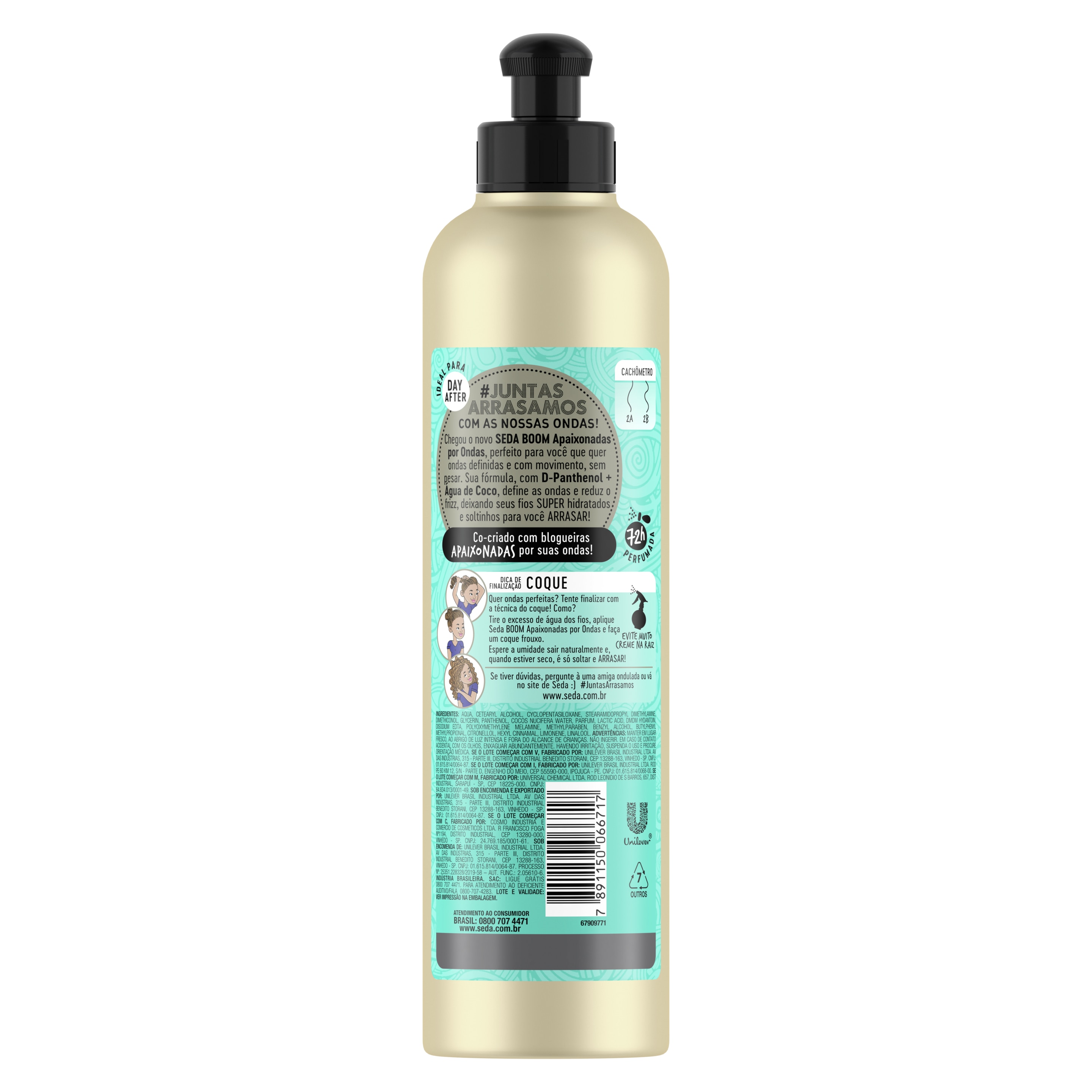 Creme para Pentear Seda Boom Ondas