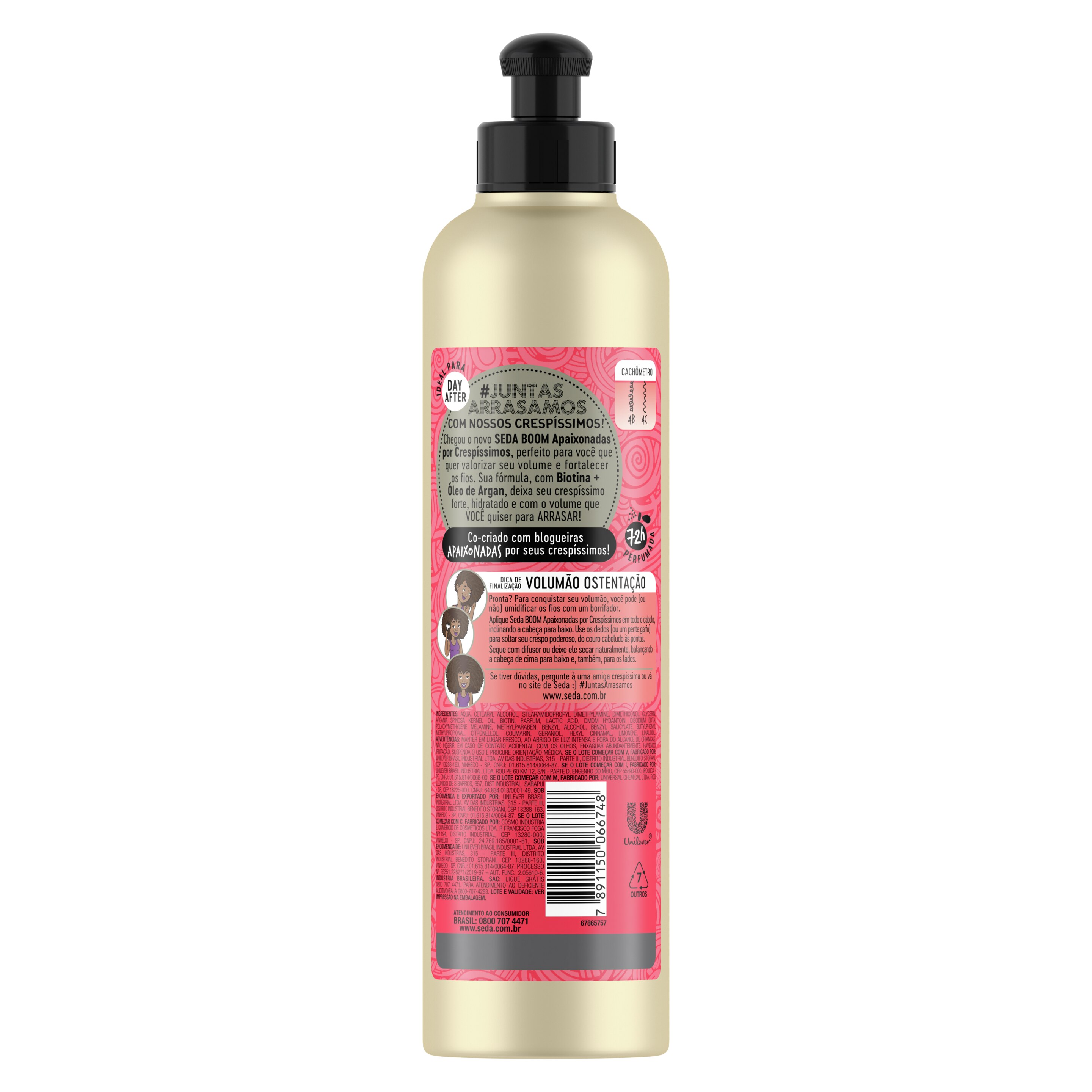 Creme para Pentear Seda Boom Crespíssimos