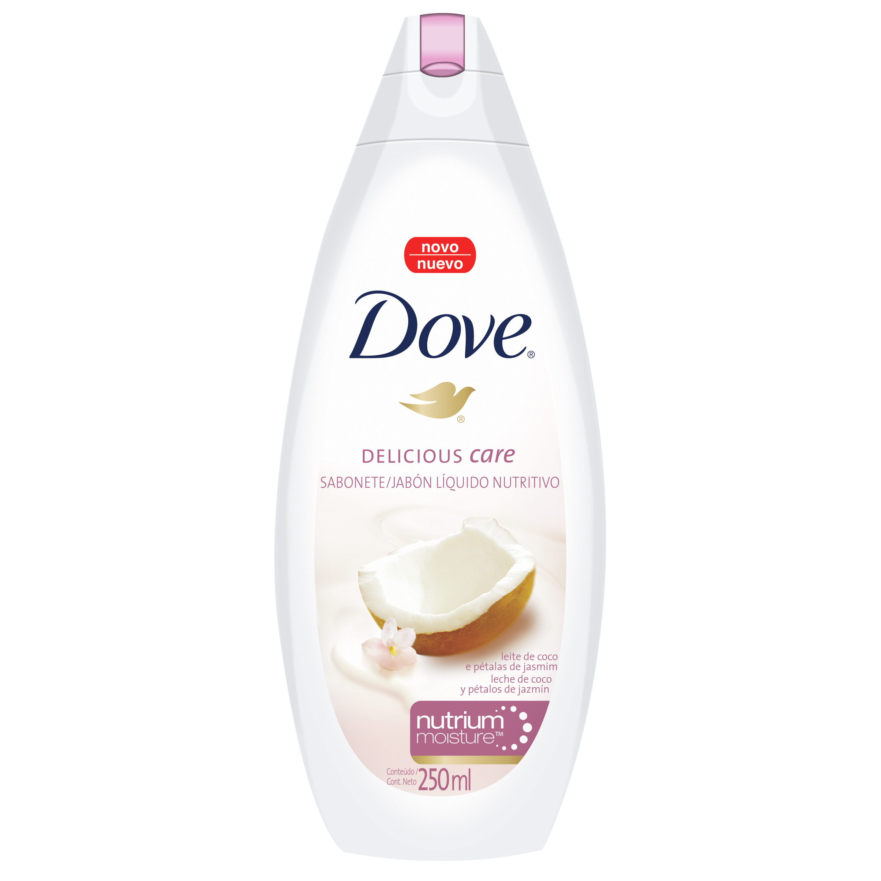 Jabón líquido para el cuerpo Dove Leche de Coco