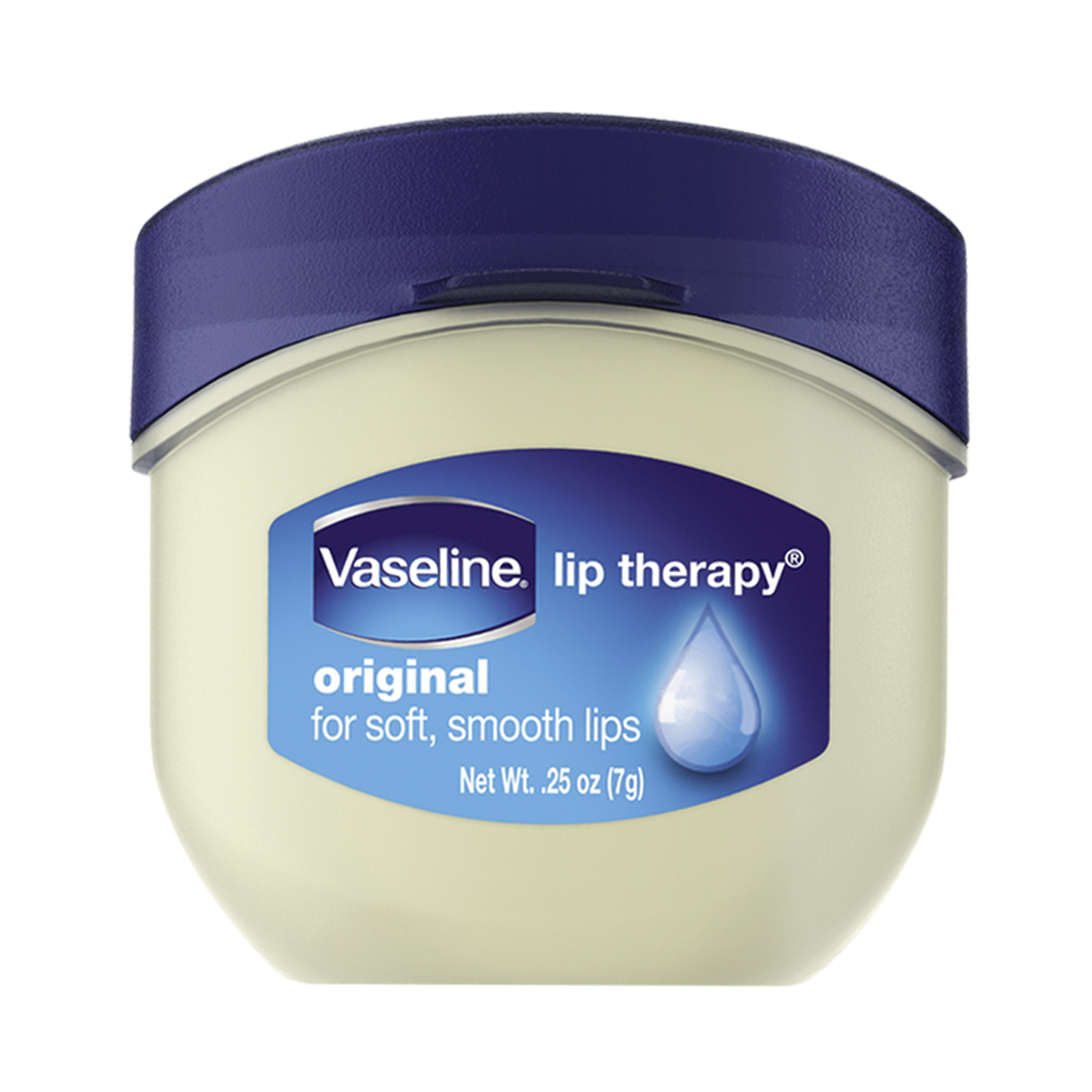 Vaseline Lip Therapy Original 0.25oz FOP Pack packshot