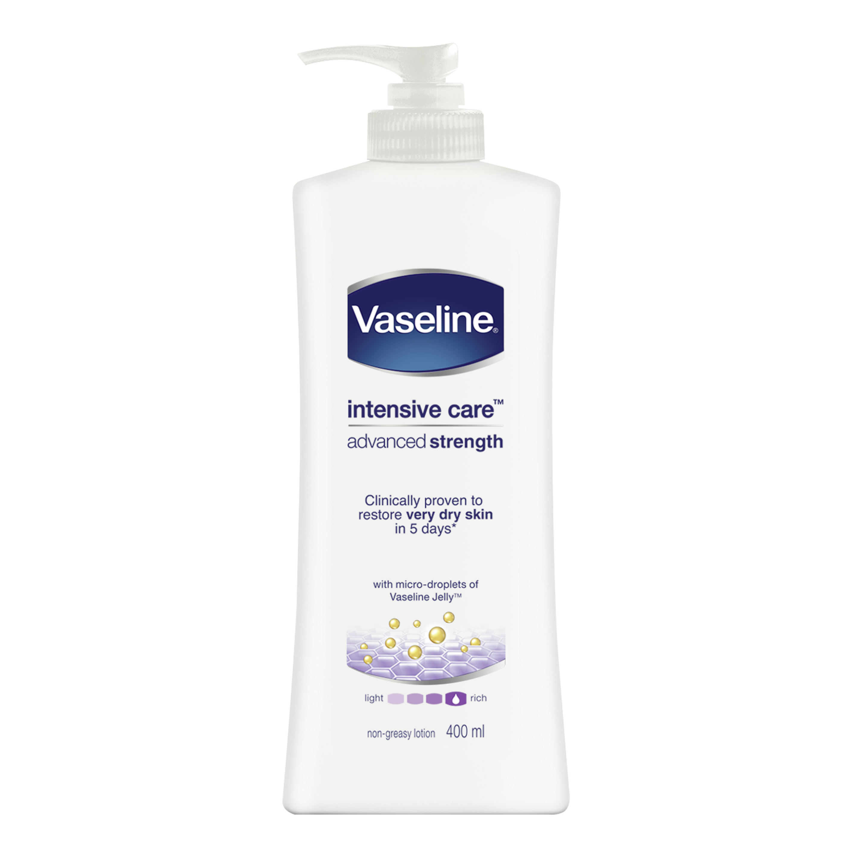 Vaseline Intensive Care Advanced Strength 400ml FOP Pack