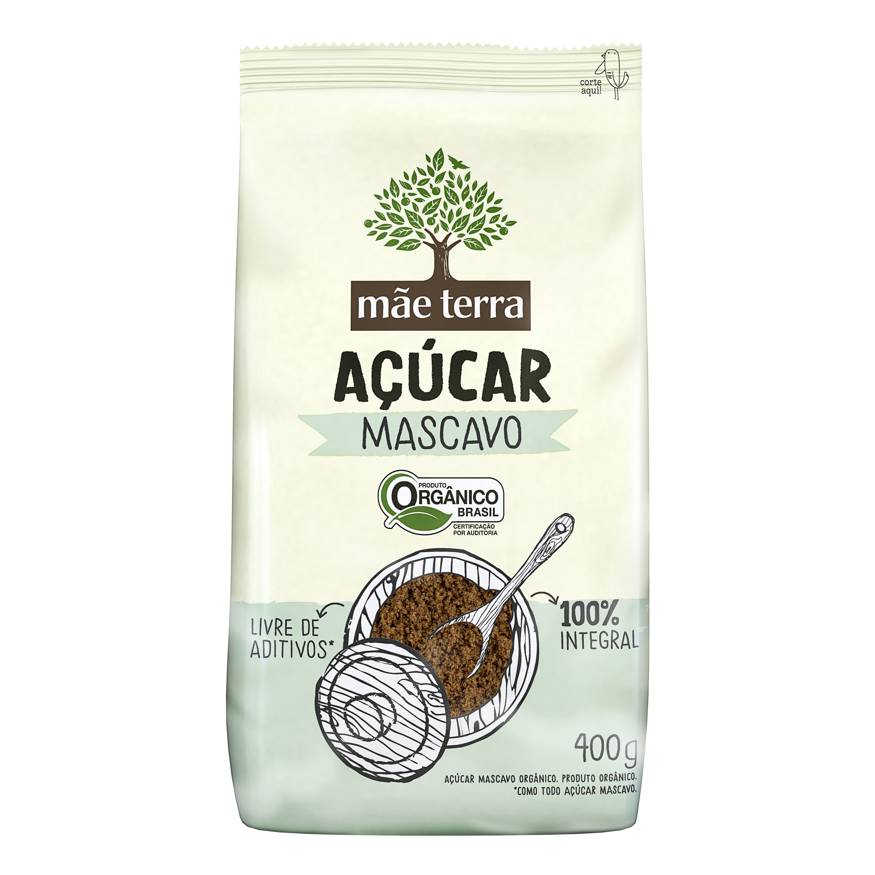 Açúcar Mascavo Orgânico 400g