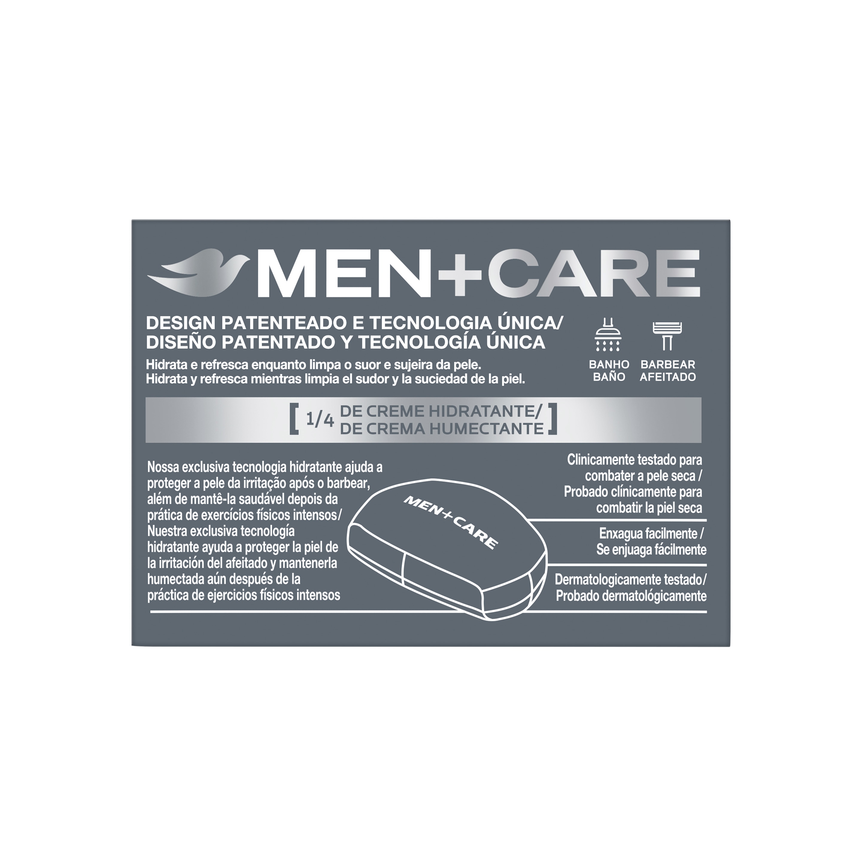 Men+Care Jabón 2en1 Active + Fresh