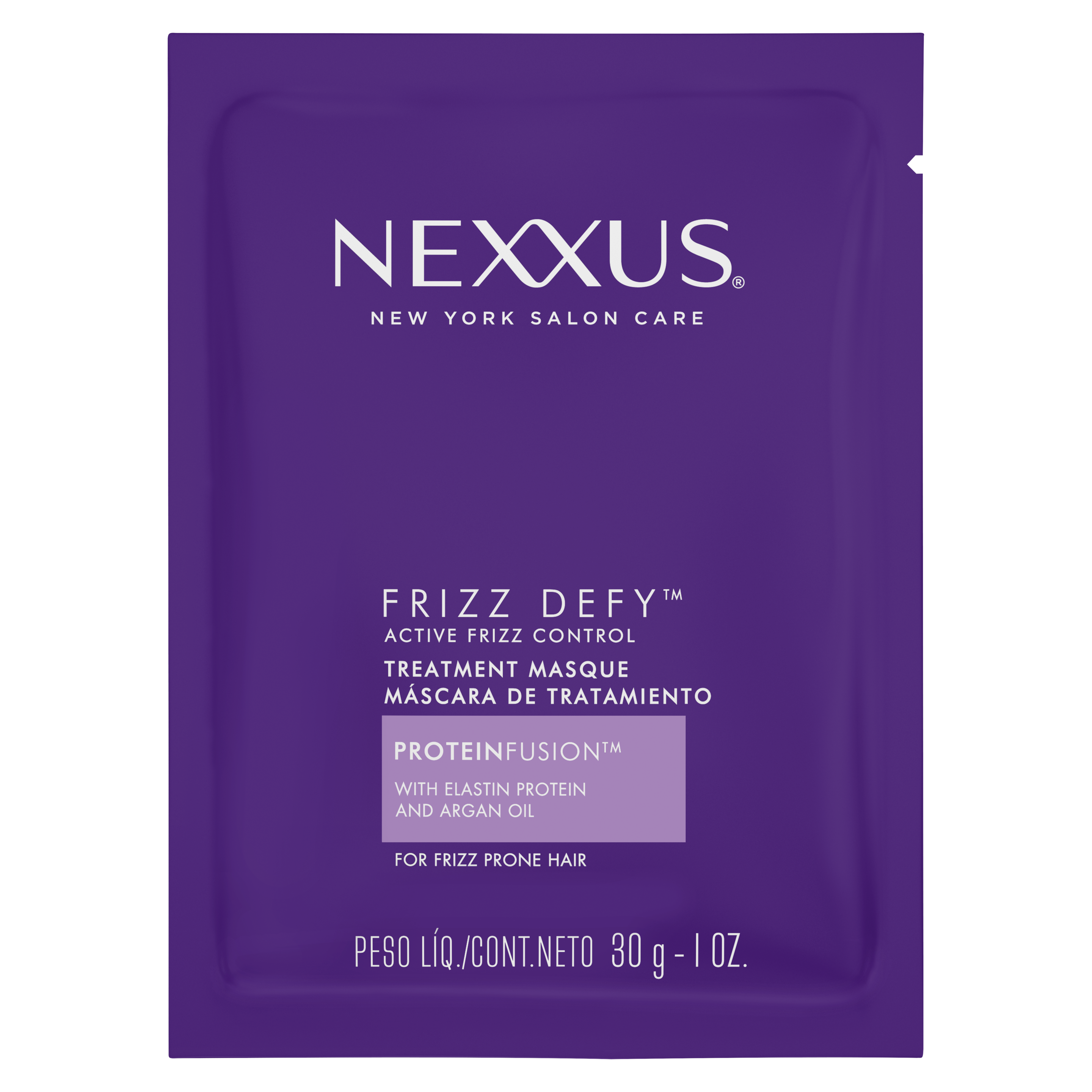 Máscara de Tratamento Nexxus Frizz Defy 30g Text