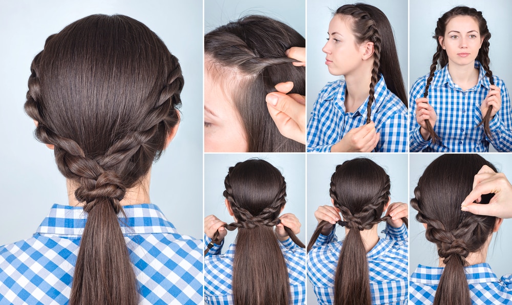 Cara menata rambut simple dan elegan untuk pemilik rambut panjang 