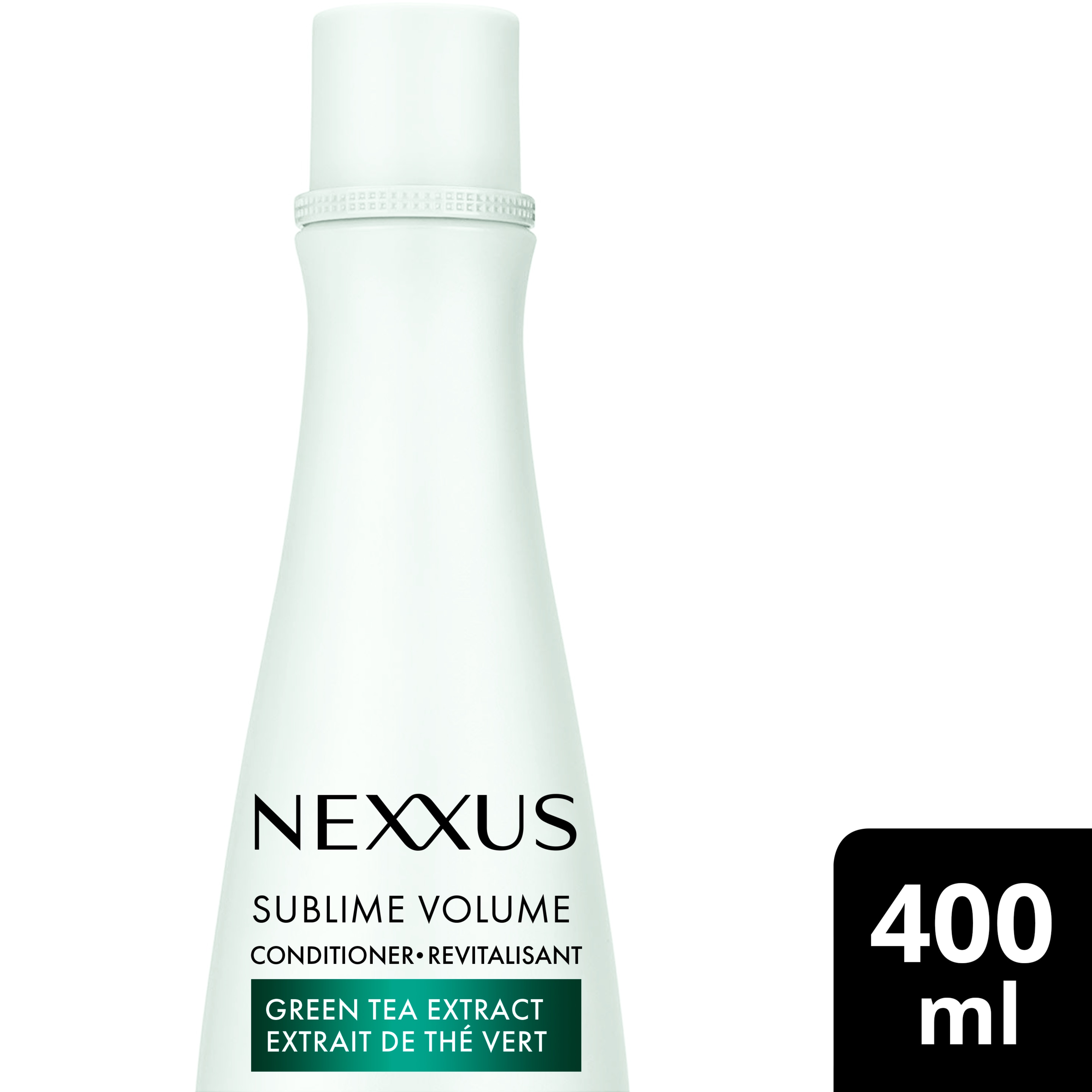 Étiquette de front du revitalisant Nexxus Diametress Weightless Volume 400 mL