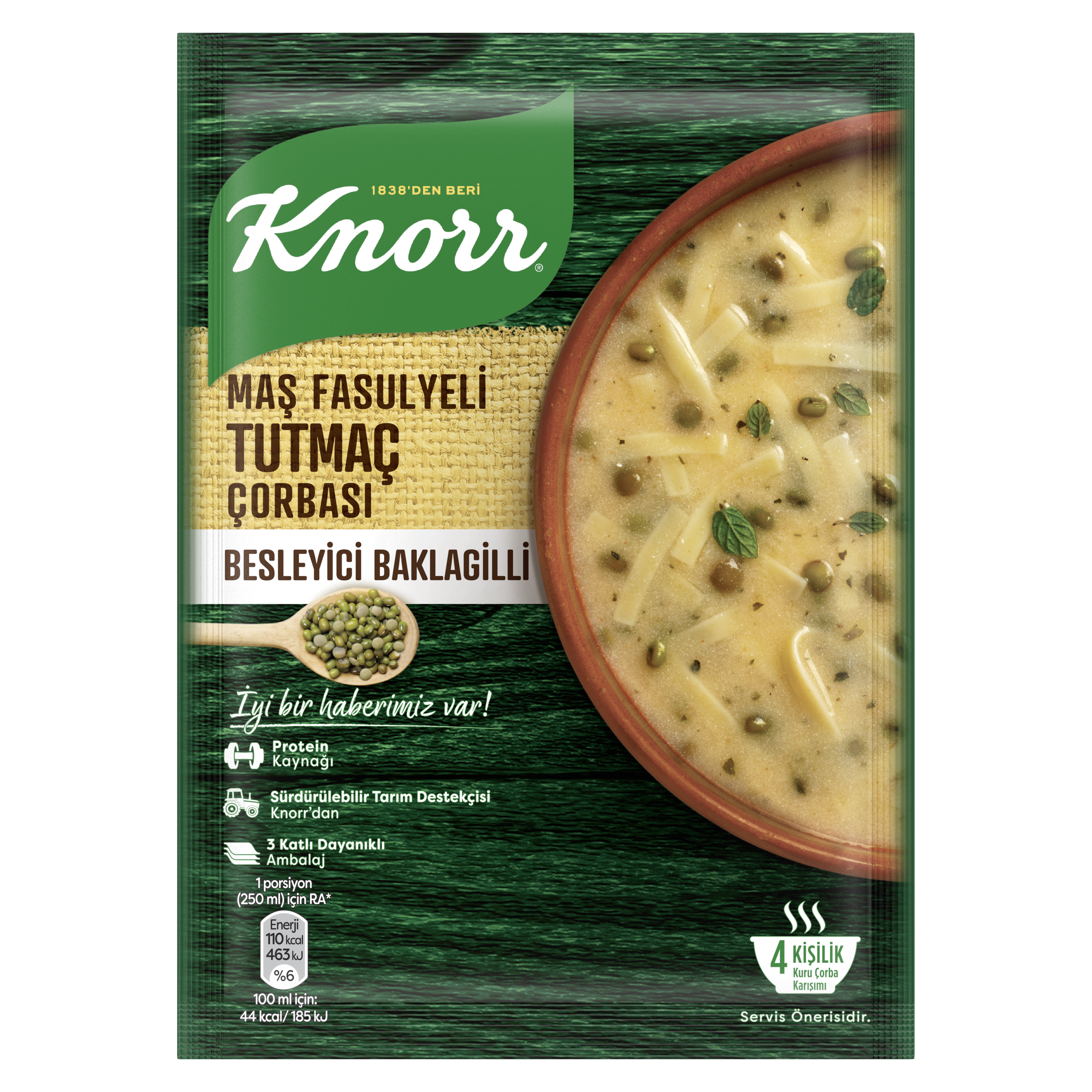 Knorr Maş Fasülyeli Tutmaç Çorbası