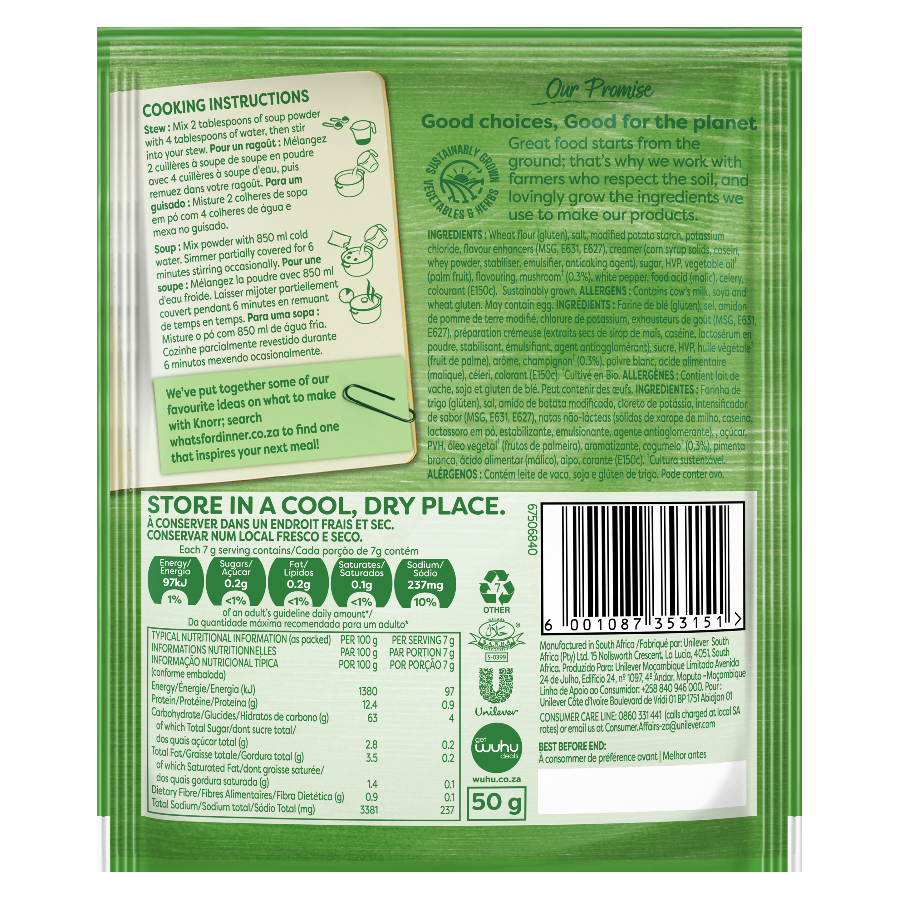 Knorr Cream Of Mushroom Soup