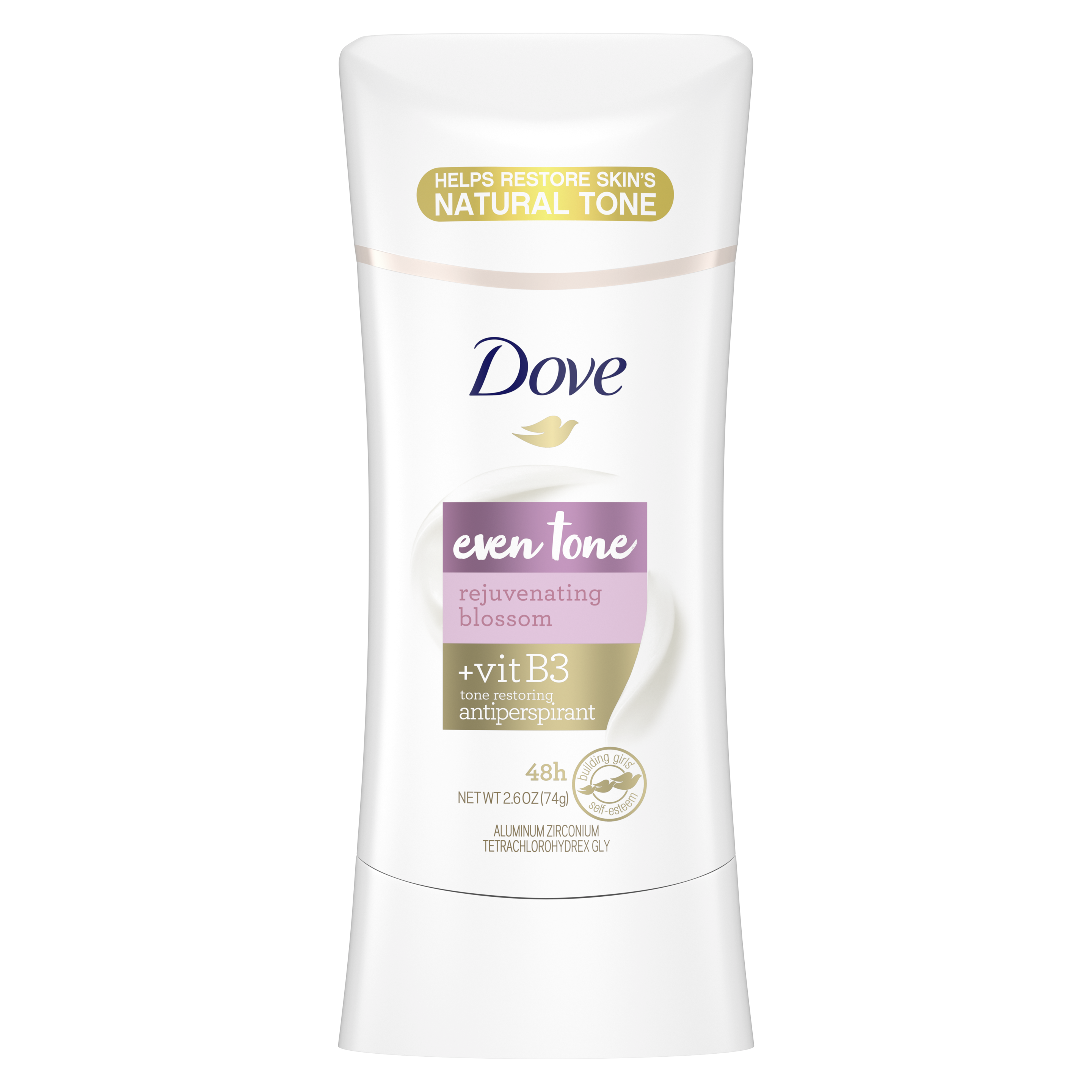 Dove  Even Tone Antiperspirant Deodorant Rejuvenating Blossom 2.6oz