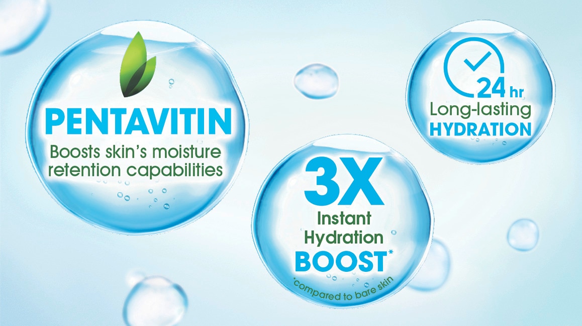 Pentavitin information in water bubbles