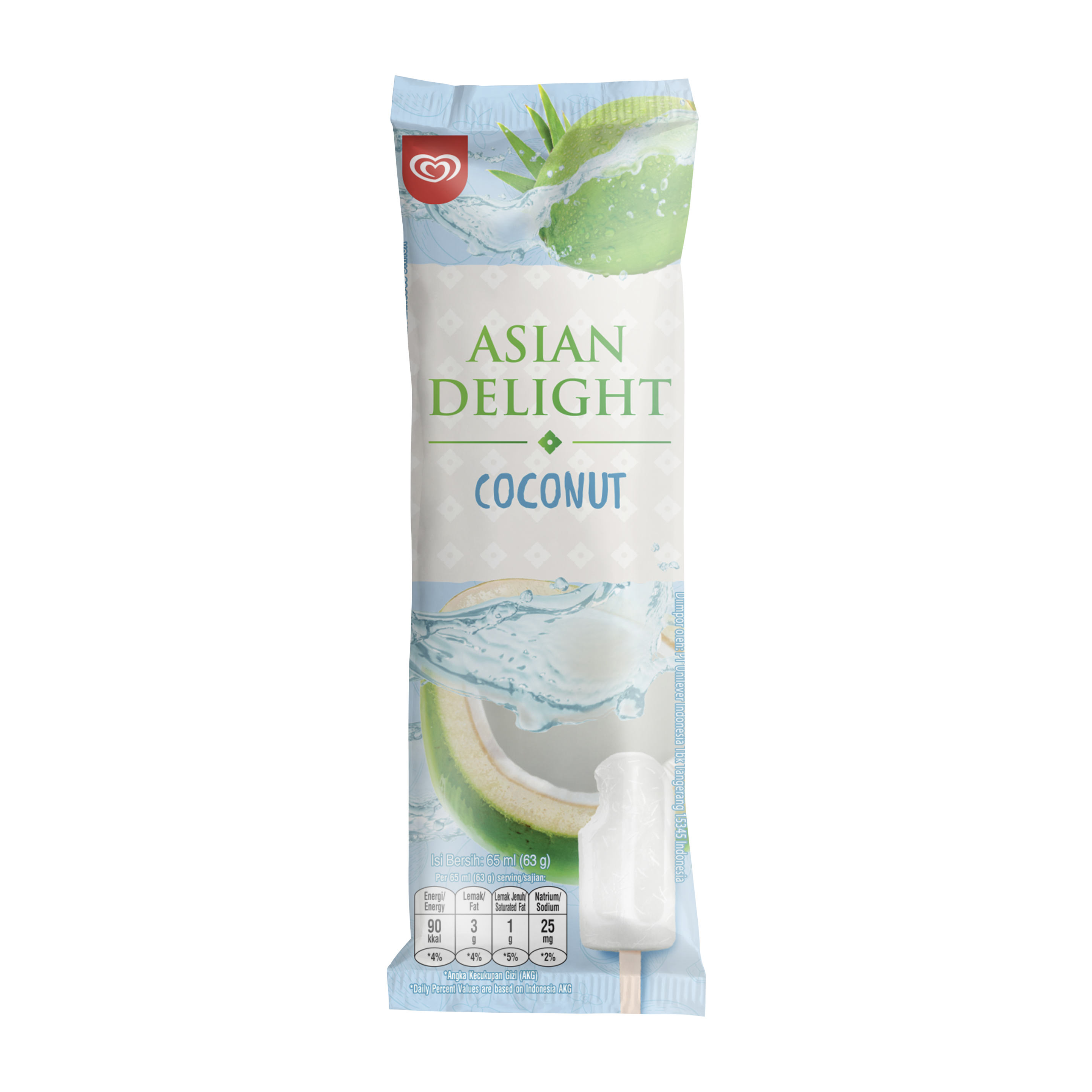 WALL'S ASIAN DELIGHT COCONUT