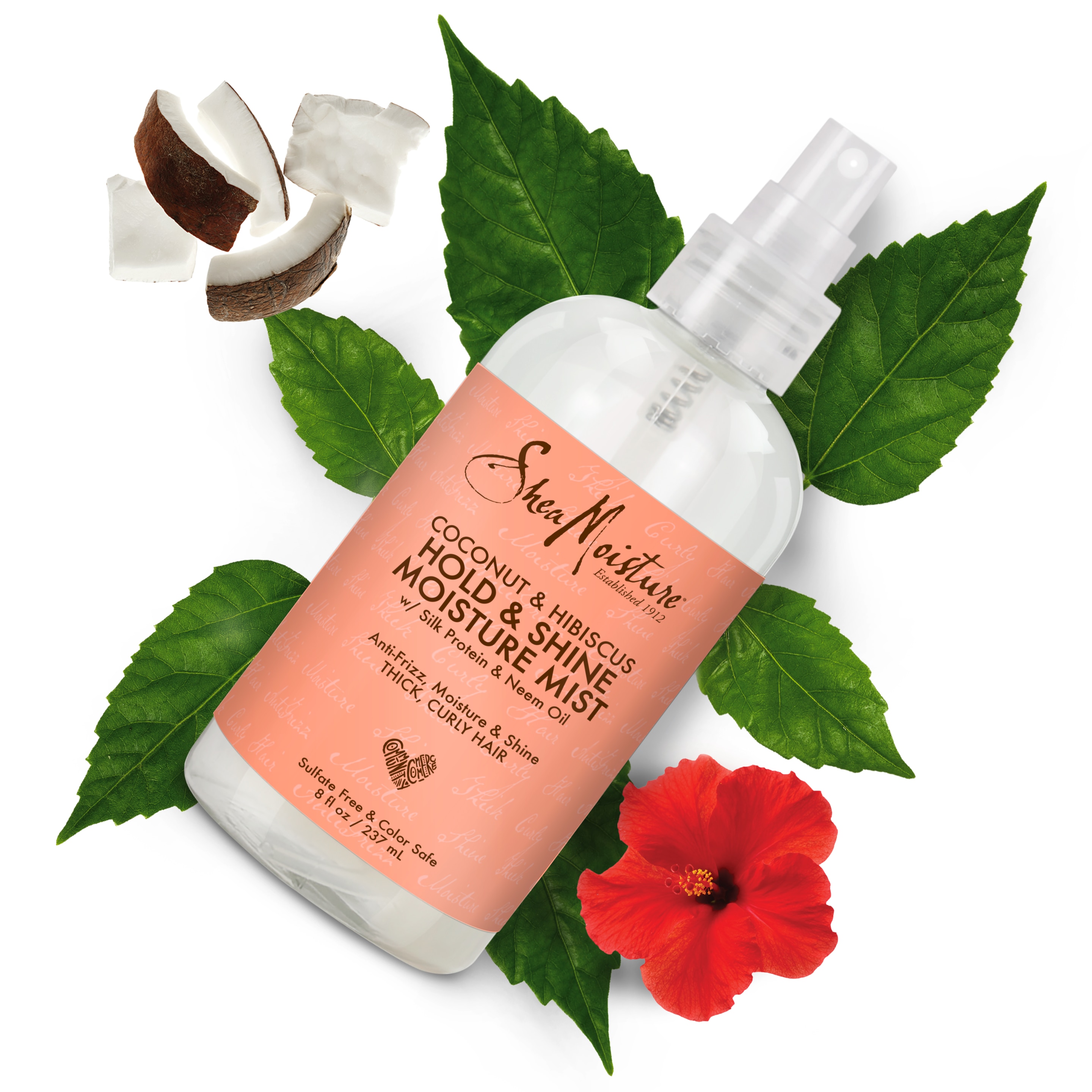 Coconut & Hibiscus Hold & Shine Moisture Mist