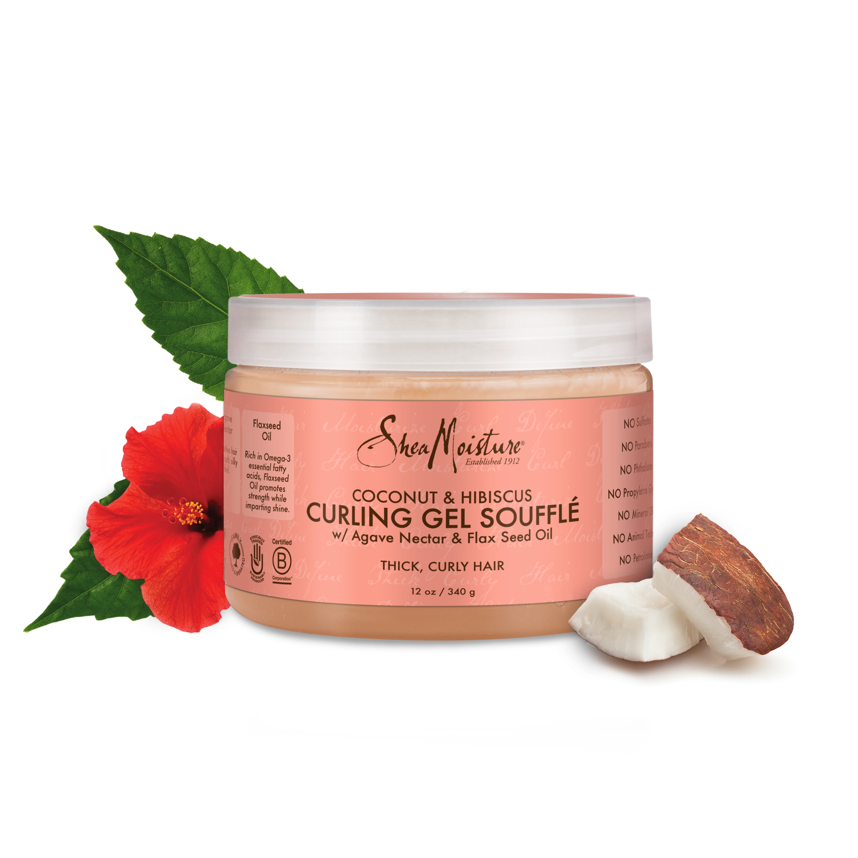 Coconut & Hibiscus Curling Gel Souffle