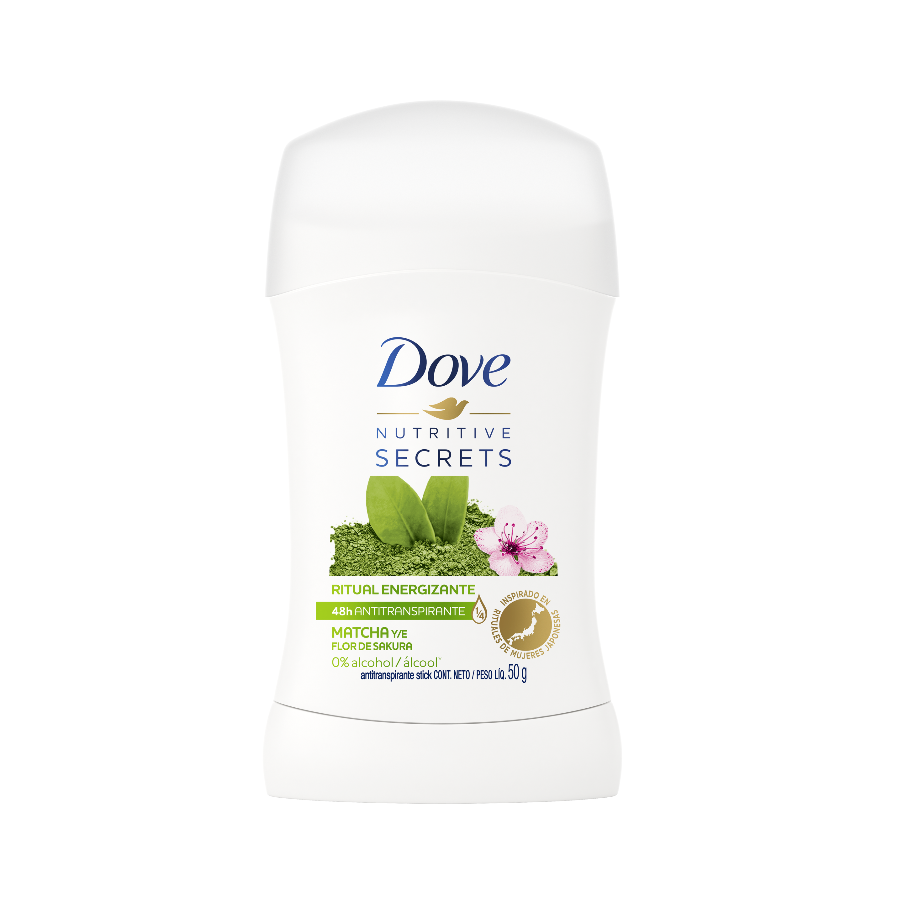 Desodorante Dove Barra Matcha 50 gr