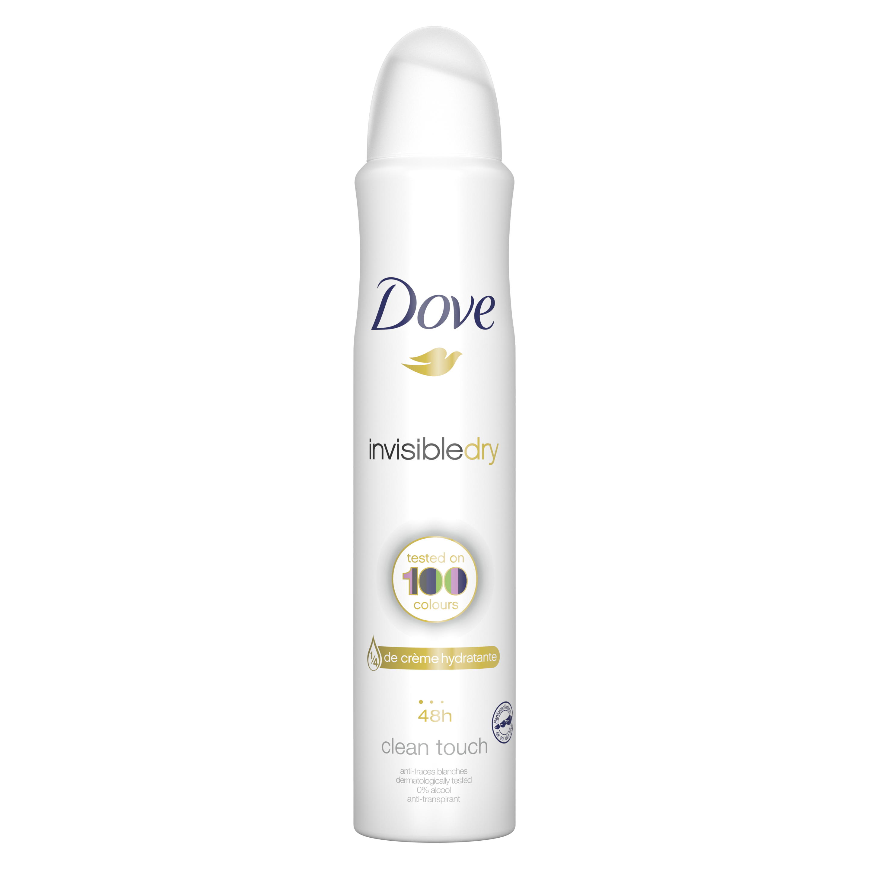 Dove Déodorant Anti-transpirant Invisible Dry Spray 200 ml Text