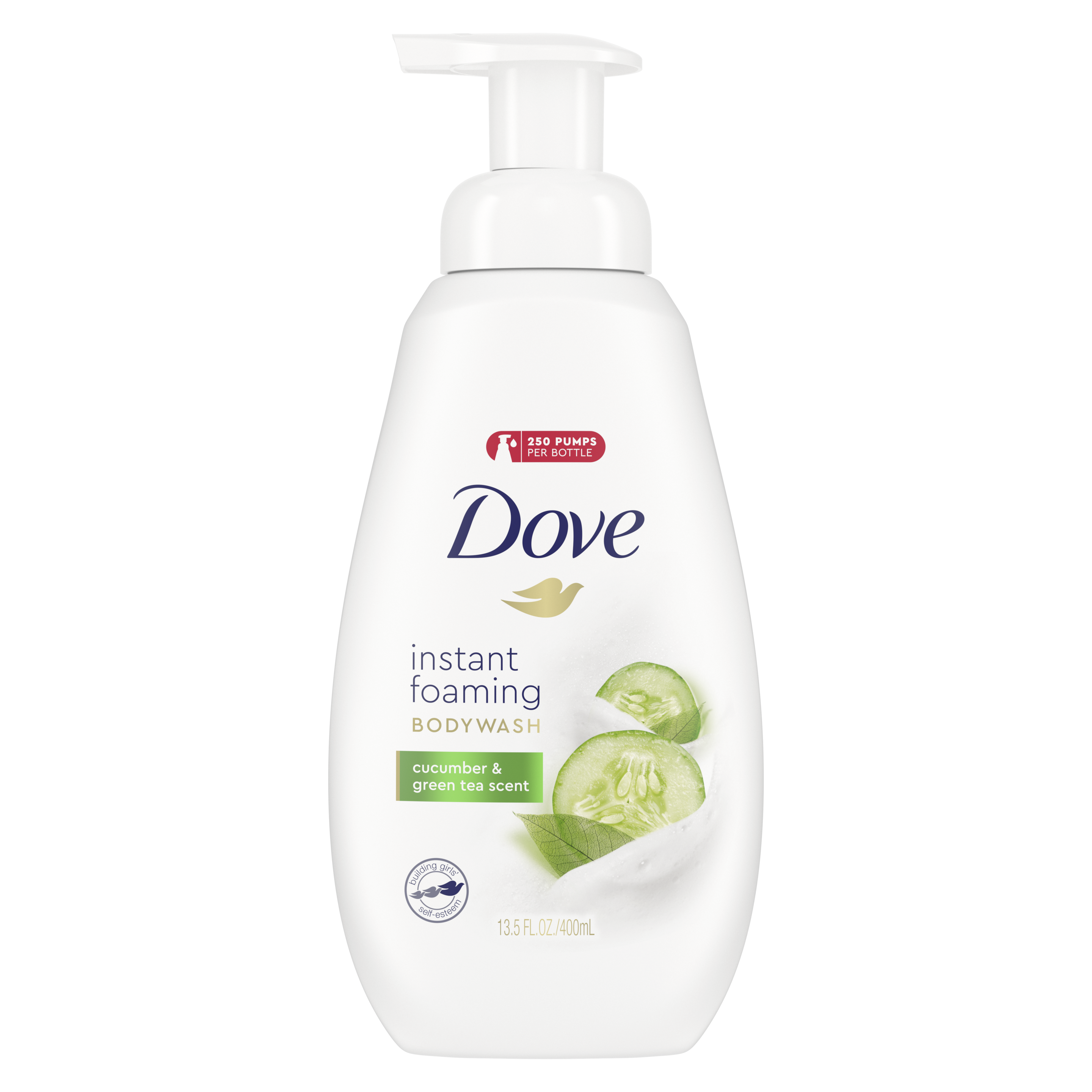 Dove Shower Foam Cucumber & Green Tea Scent Foaming Body Wash