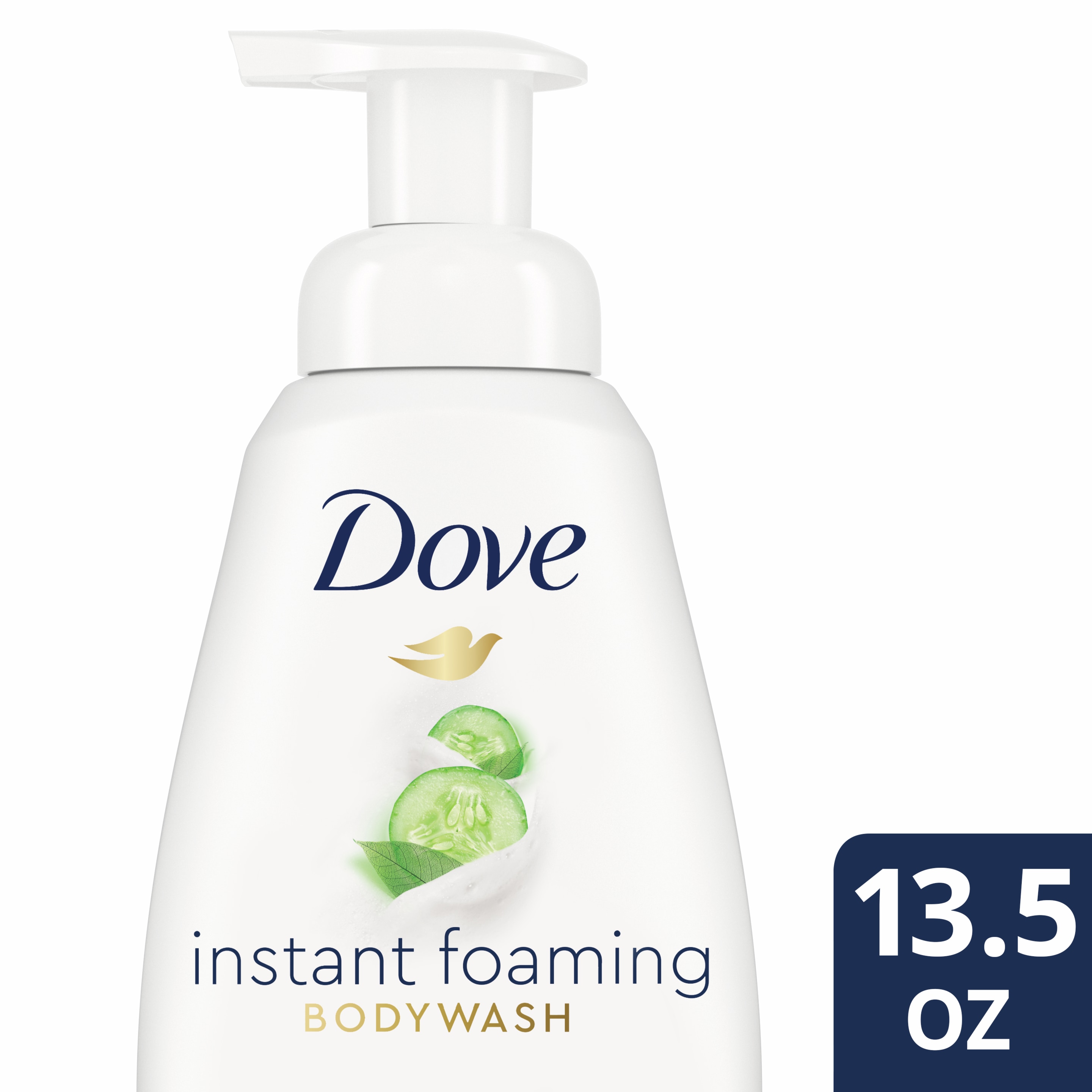 Dove Instant Foaming Body Wash Cucumber & Green Tea Scent