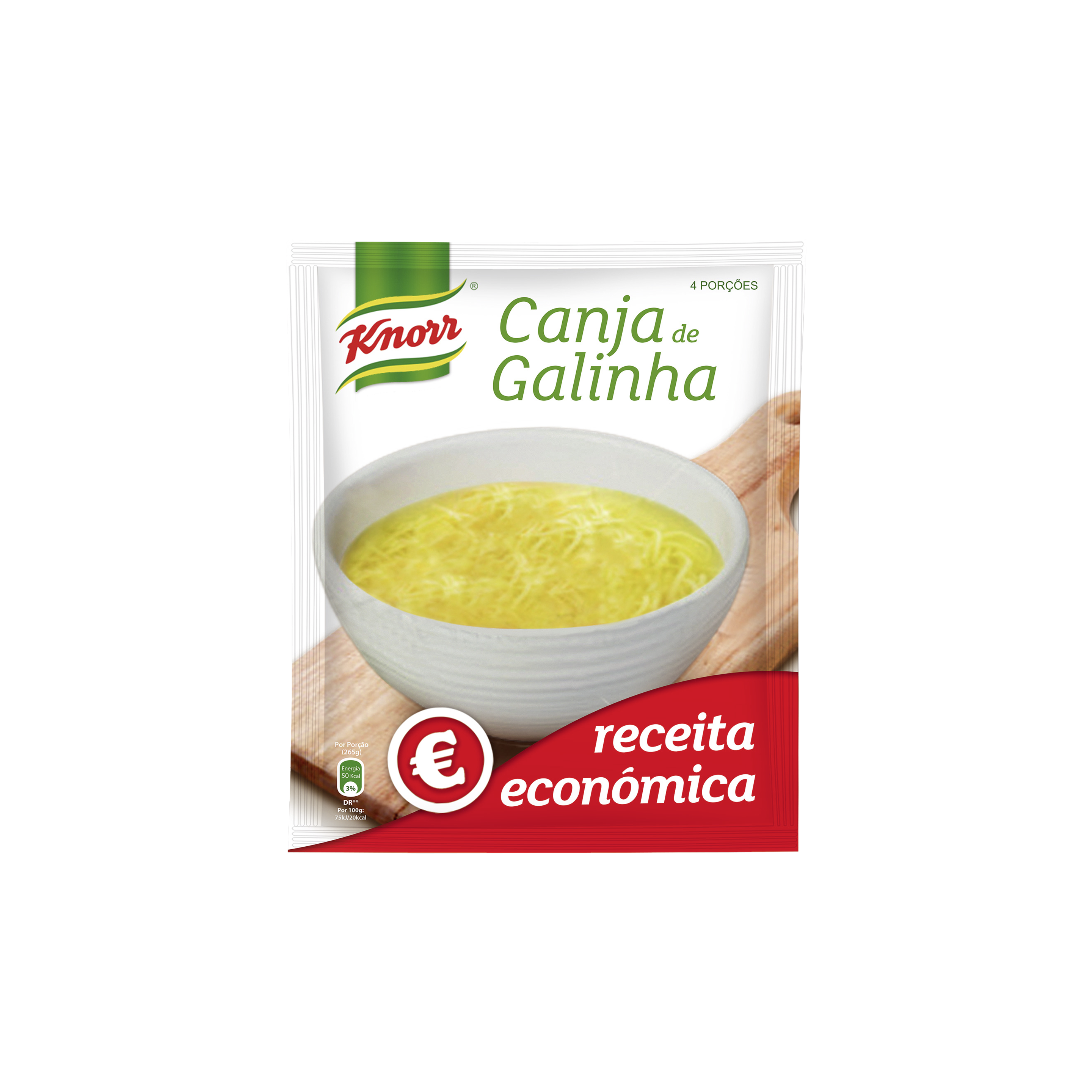 Canja de Galinha Receita Económica