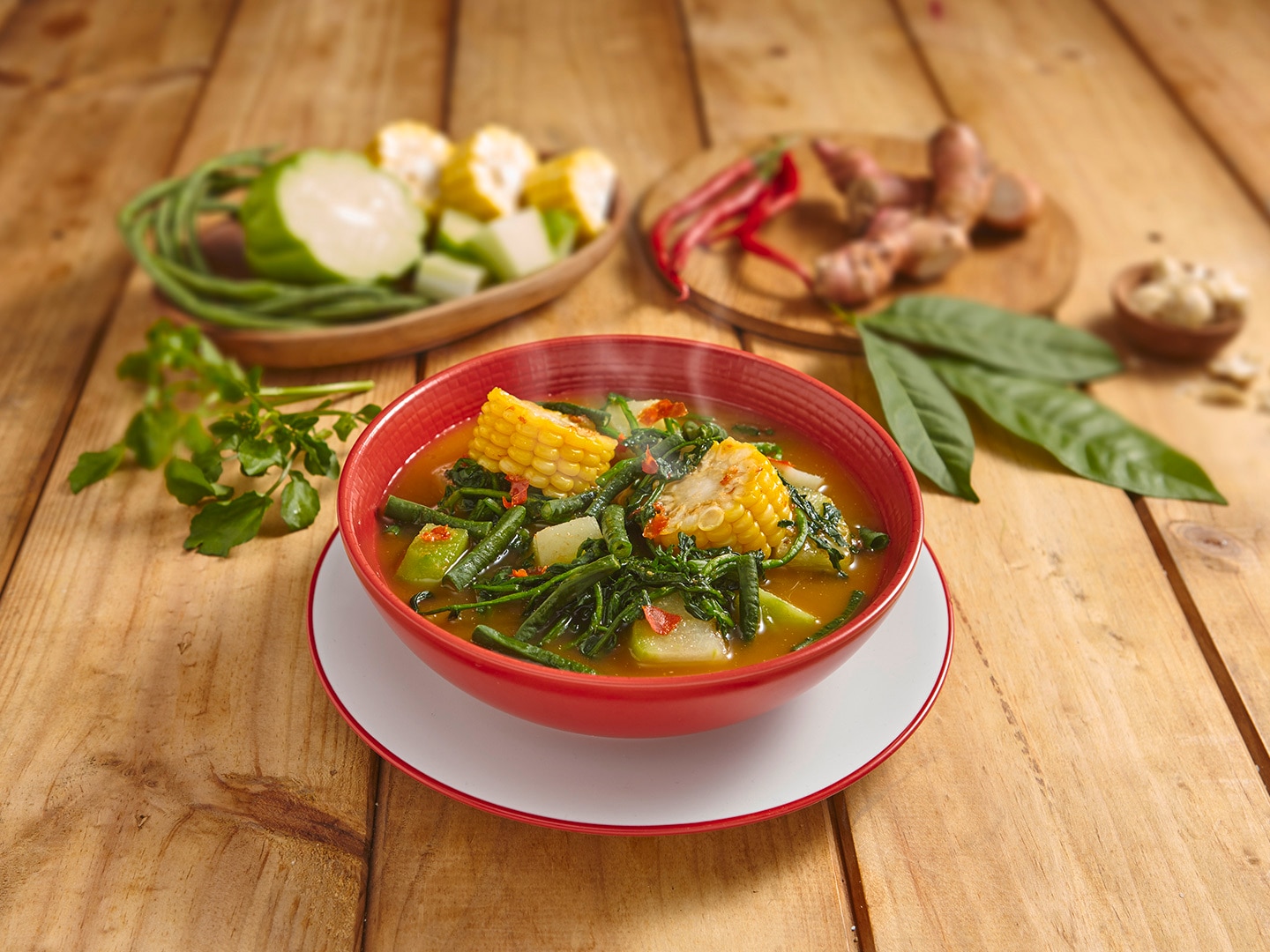 pak choi masak terasi