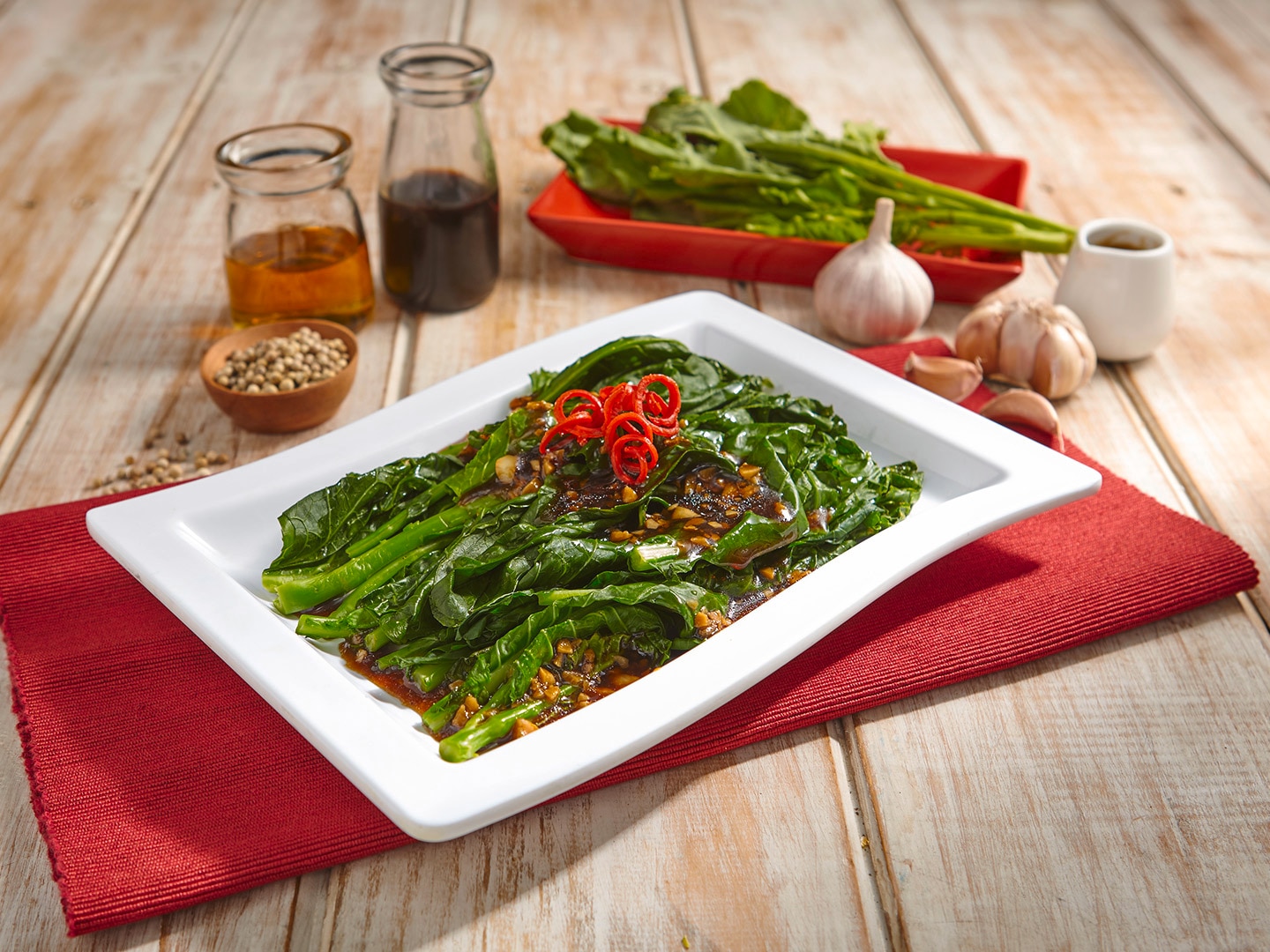 pak choi masak terasi