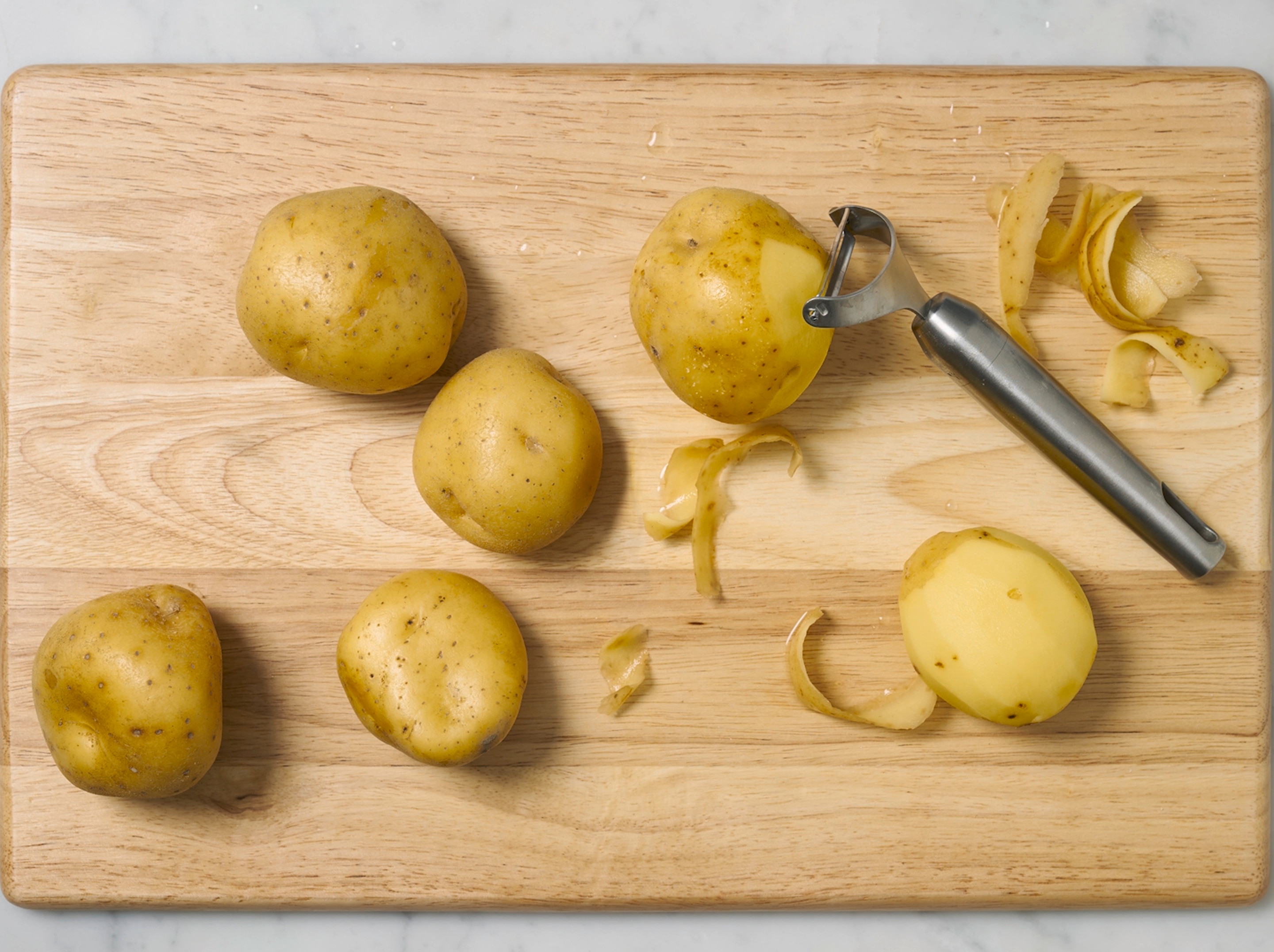 Saving Potato Peels
