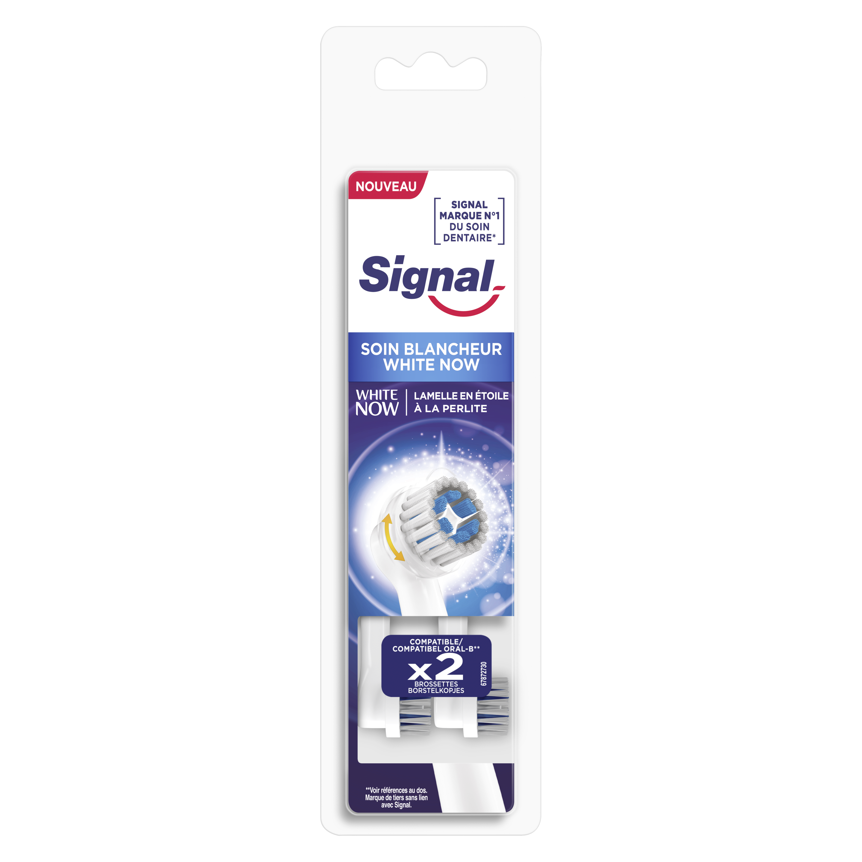 Signal Brossettes White Now Soin Blancheur x2