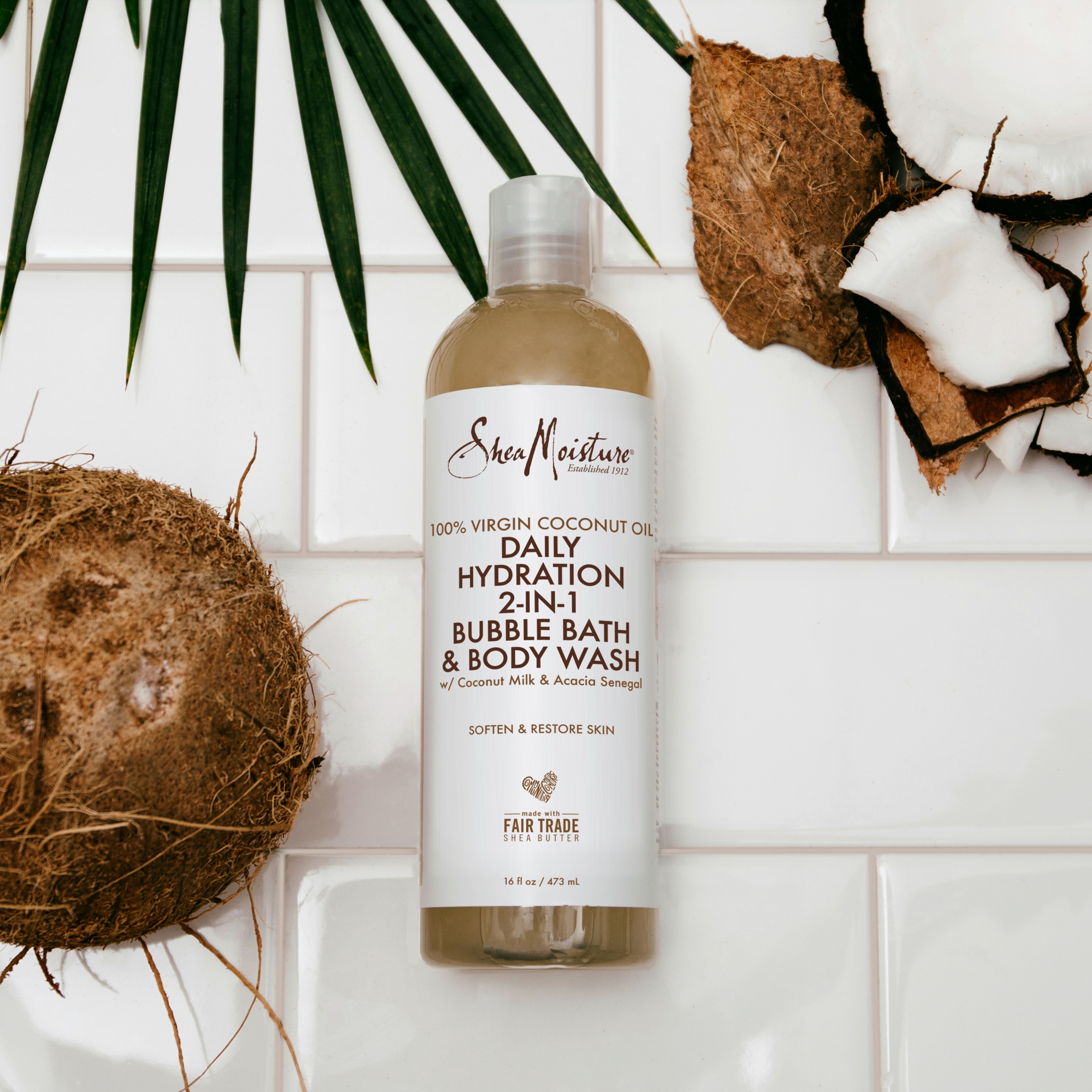 100% Virgin Coconut Oil Daily Hydration Body Wash