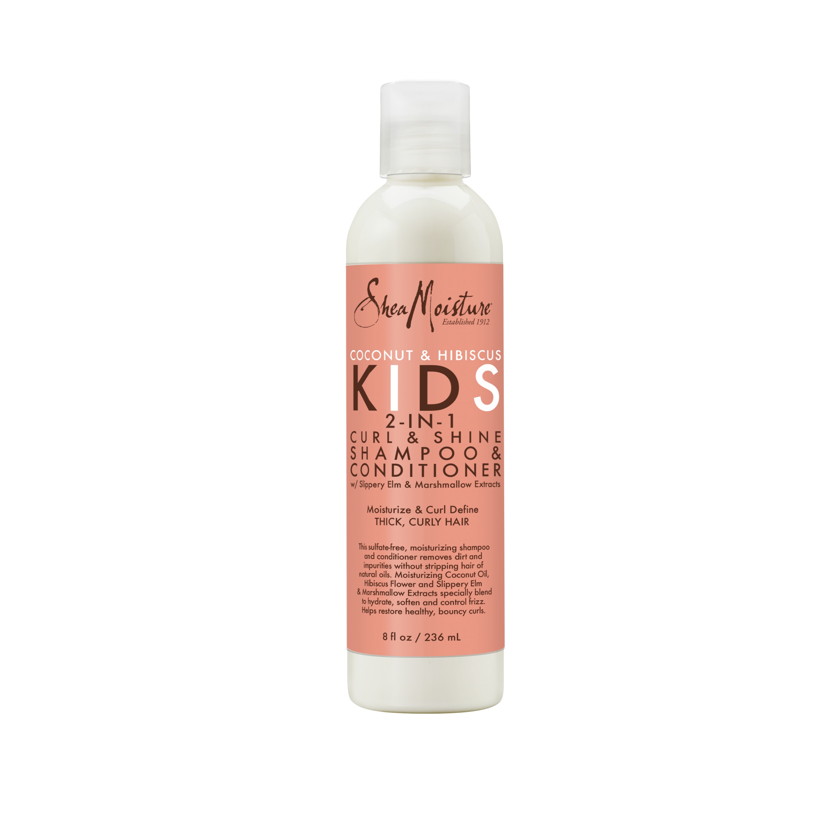 Coconut & Hibiscus Kids 2-In-1 Curl & Shine Shampoo & Conditioner packshot