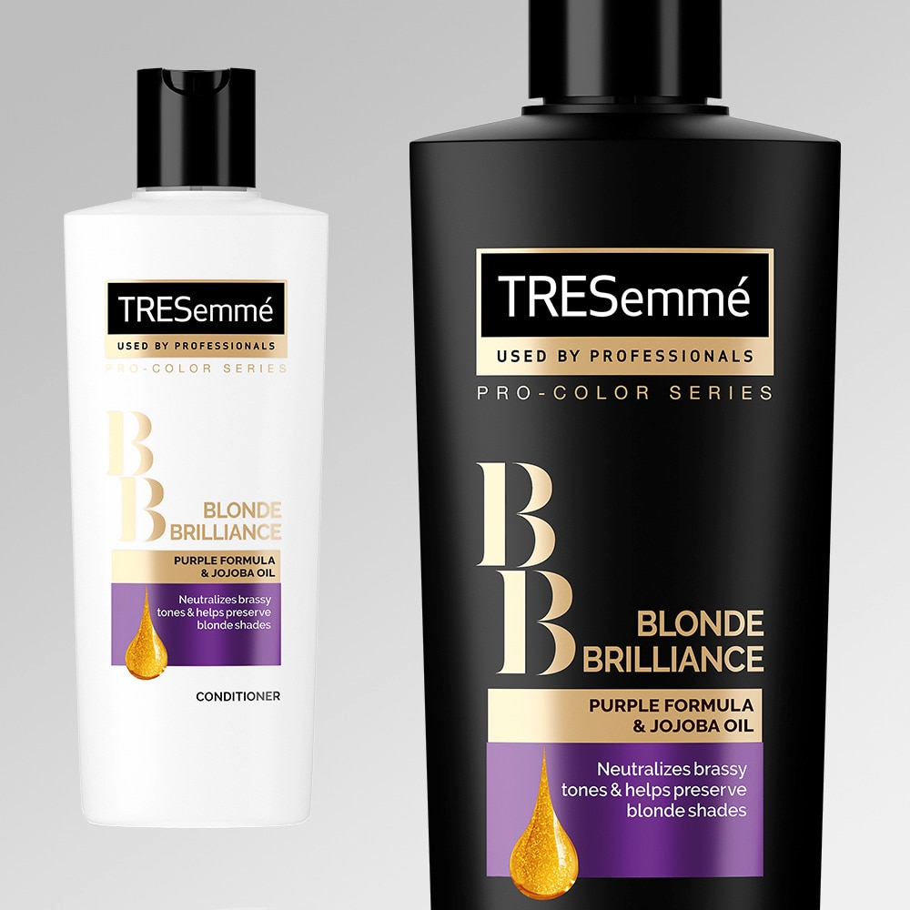 Product shot of TRESemmé Blonde Brilliance