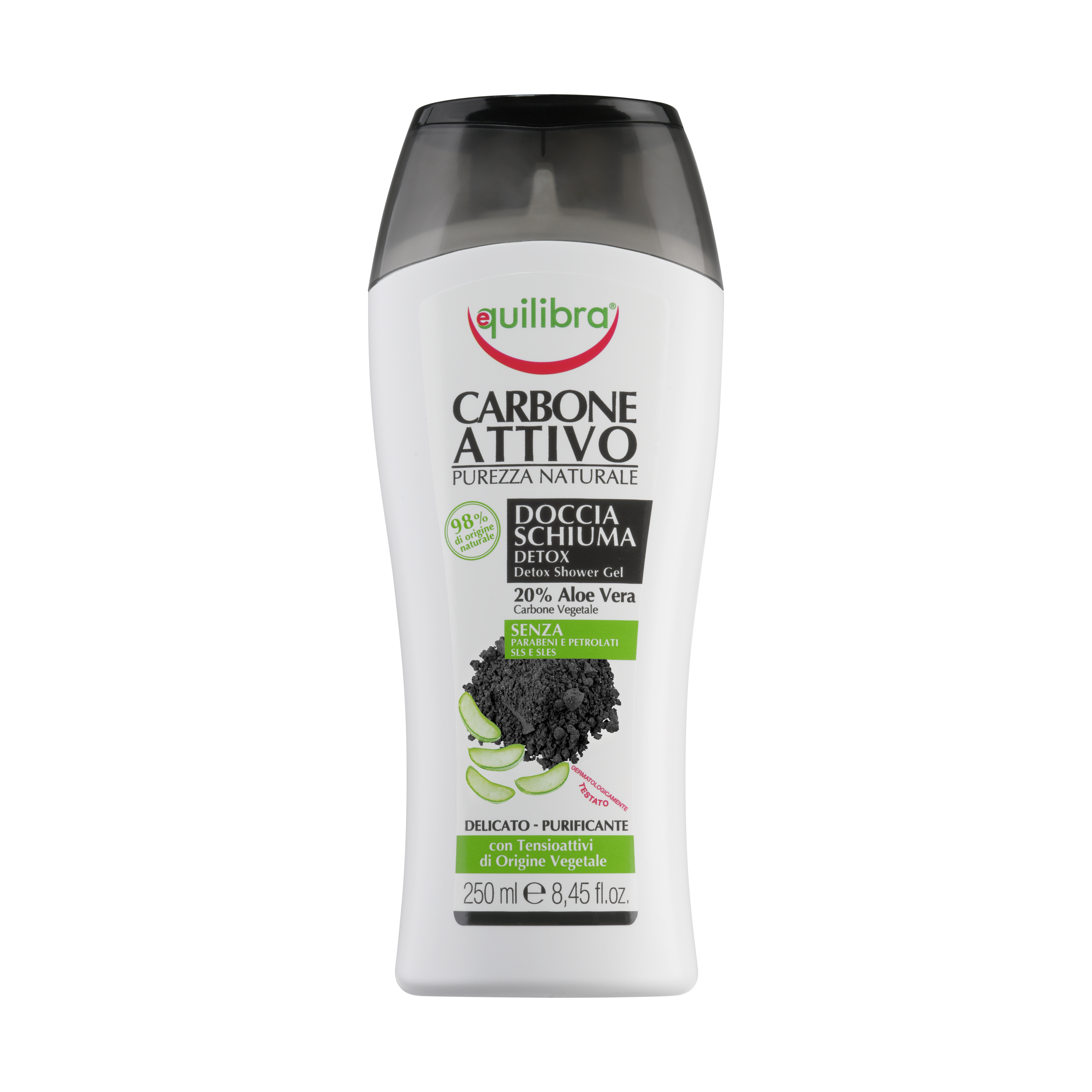 Carbone Attivo Docciaschiuma Equilibra<sup>®</sup>  - Flacone da 250 ml