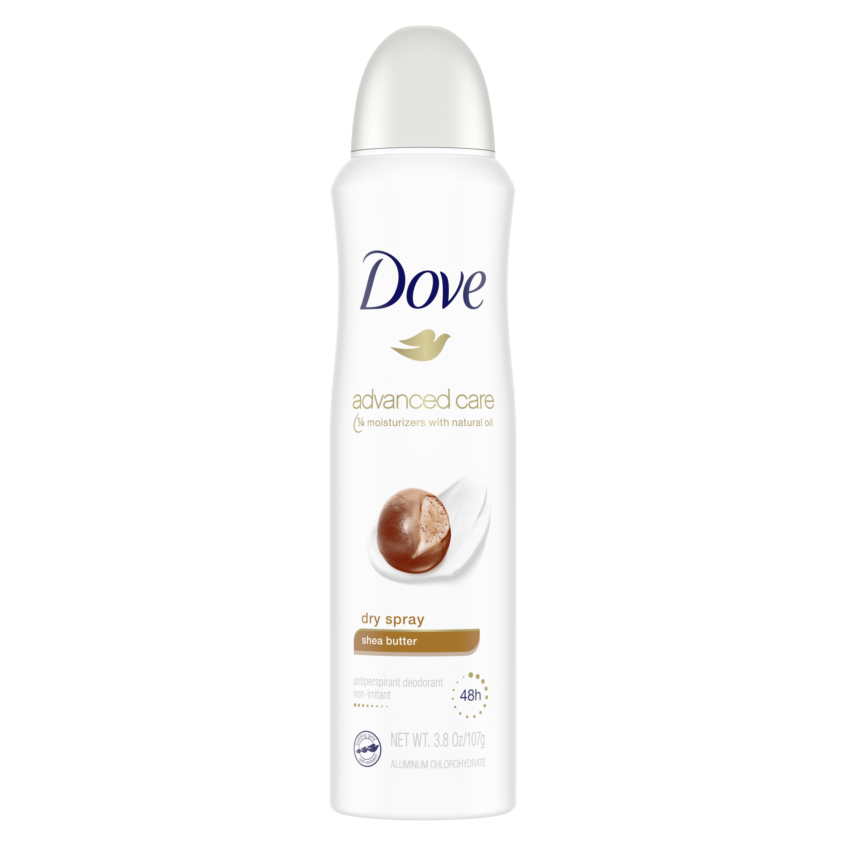 Dove Dry Spray Antiperspirant Deodorant Shea Butter 3.8oz