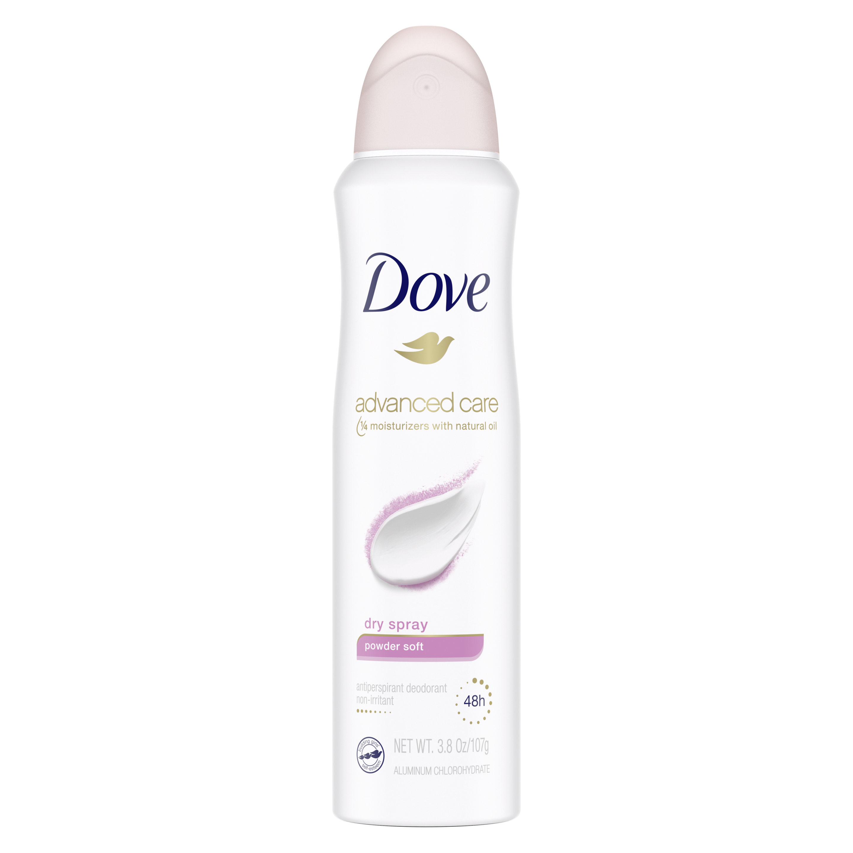 Dove Dry Spray Antiperspirant Deodorant Powder Soft 3.8 oz