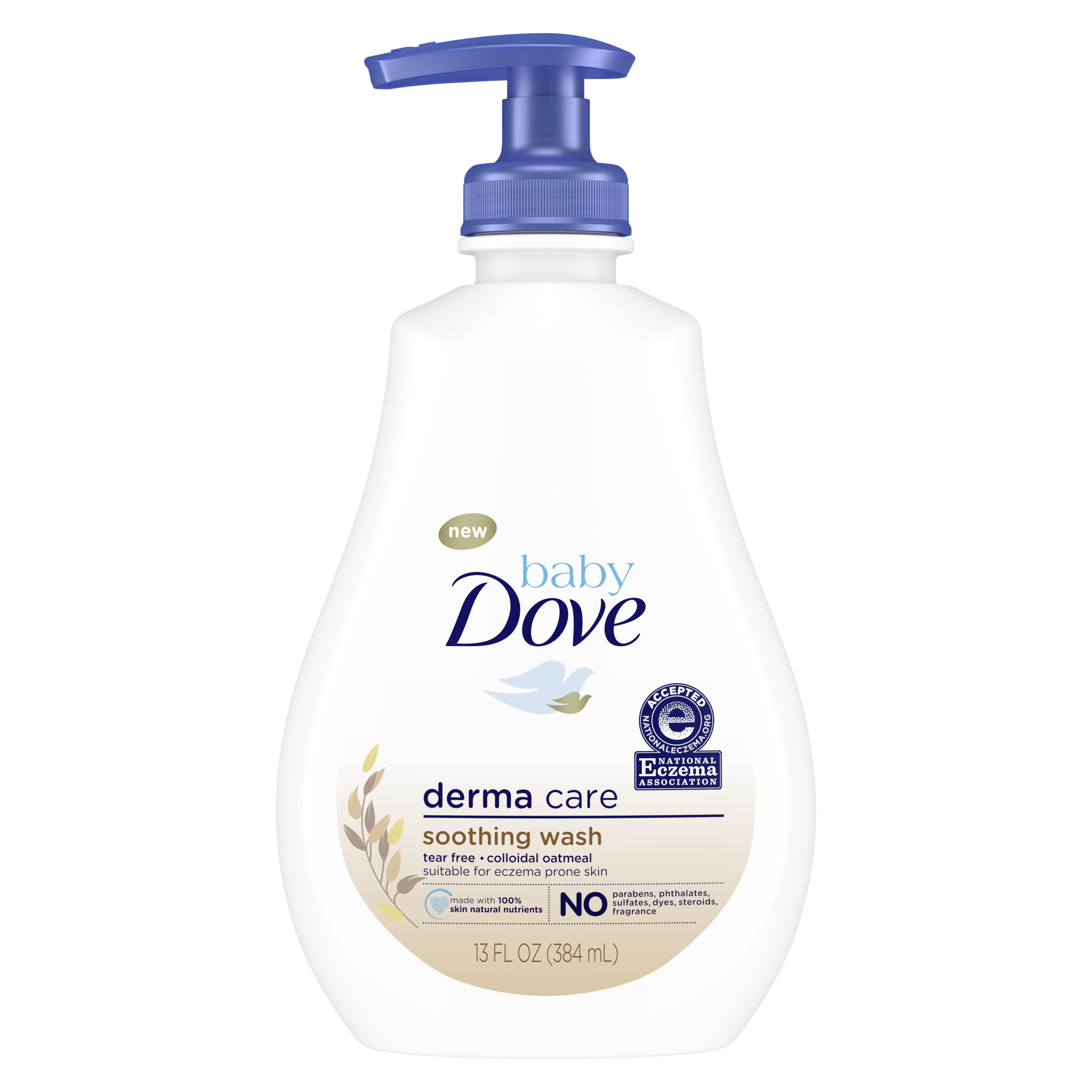 Baby Dove Derma Care Soothing Wash 13oz