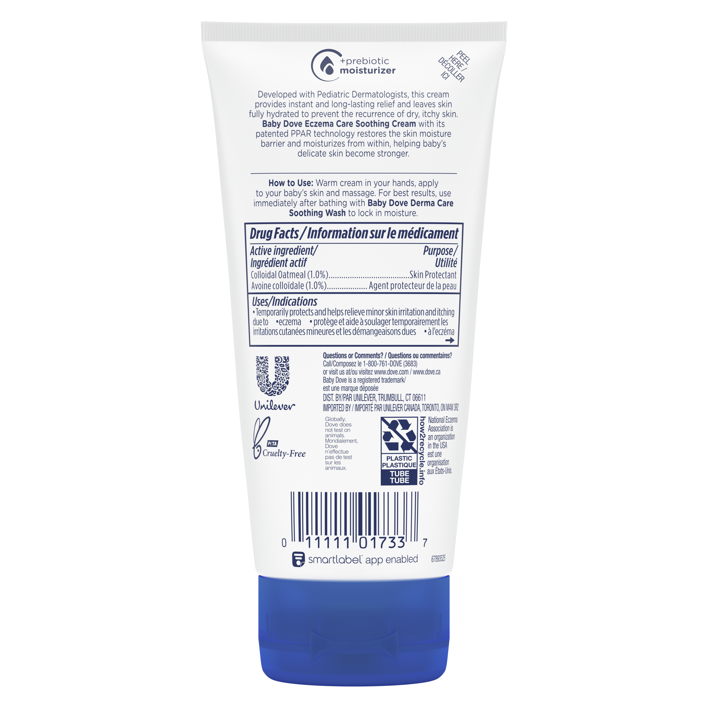 Baby Dove Eczema Care Soothing Cream