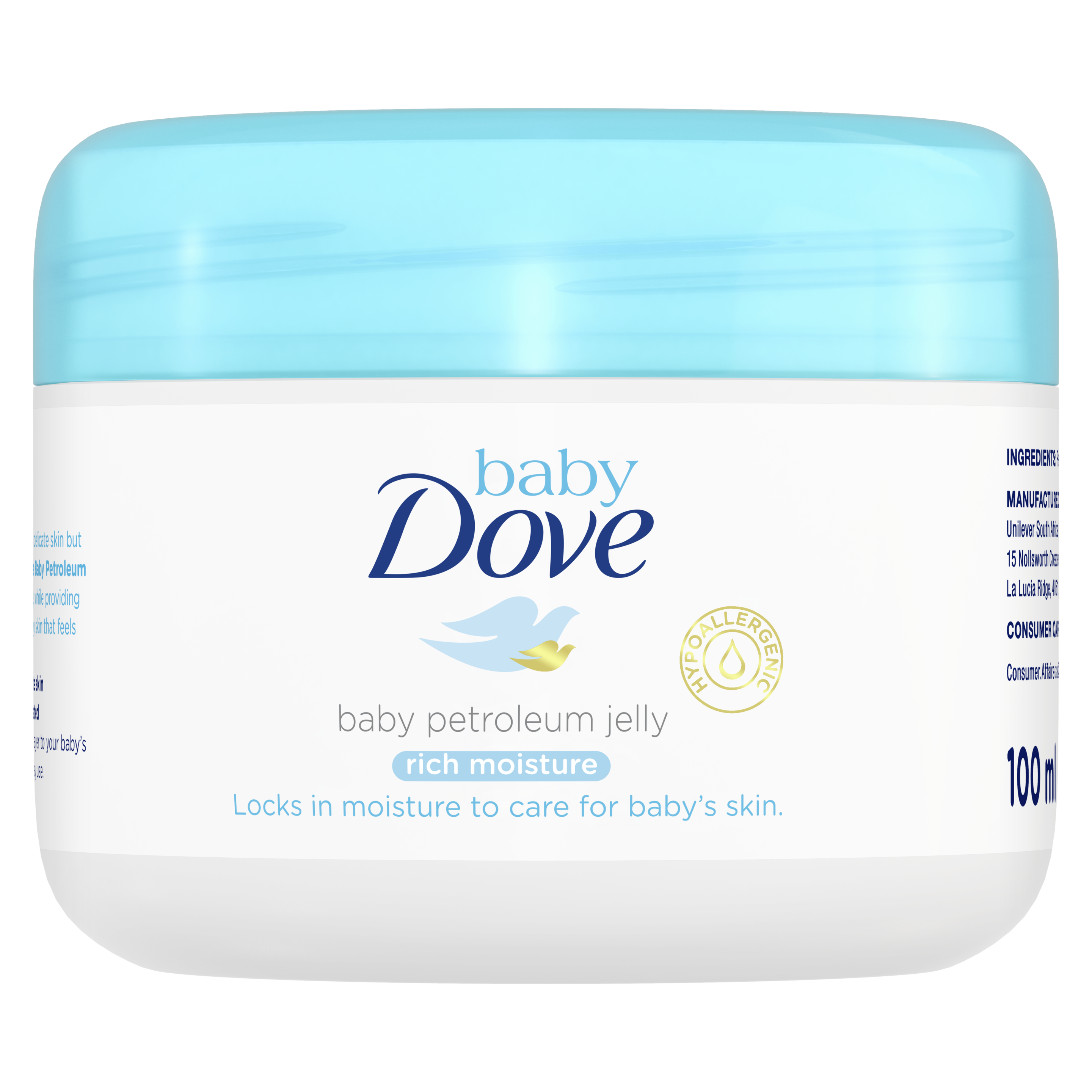 Baby Dove Rich Moisture Hypoallergenic Petroleum Jelly 100ml