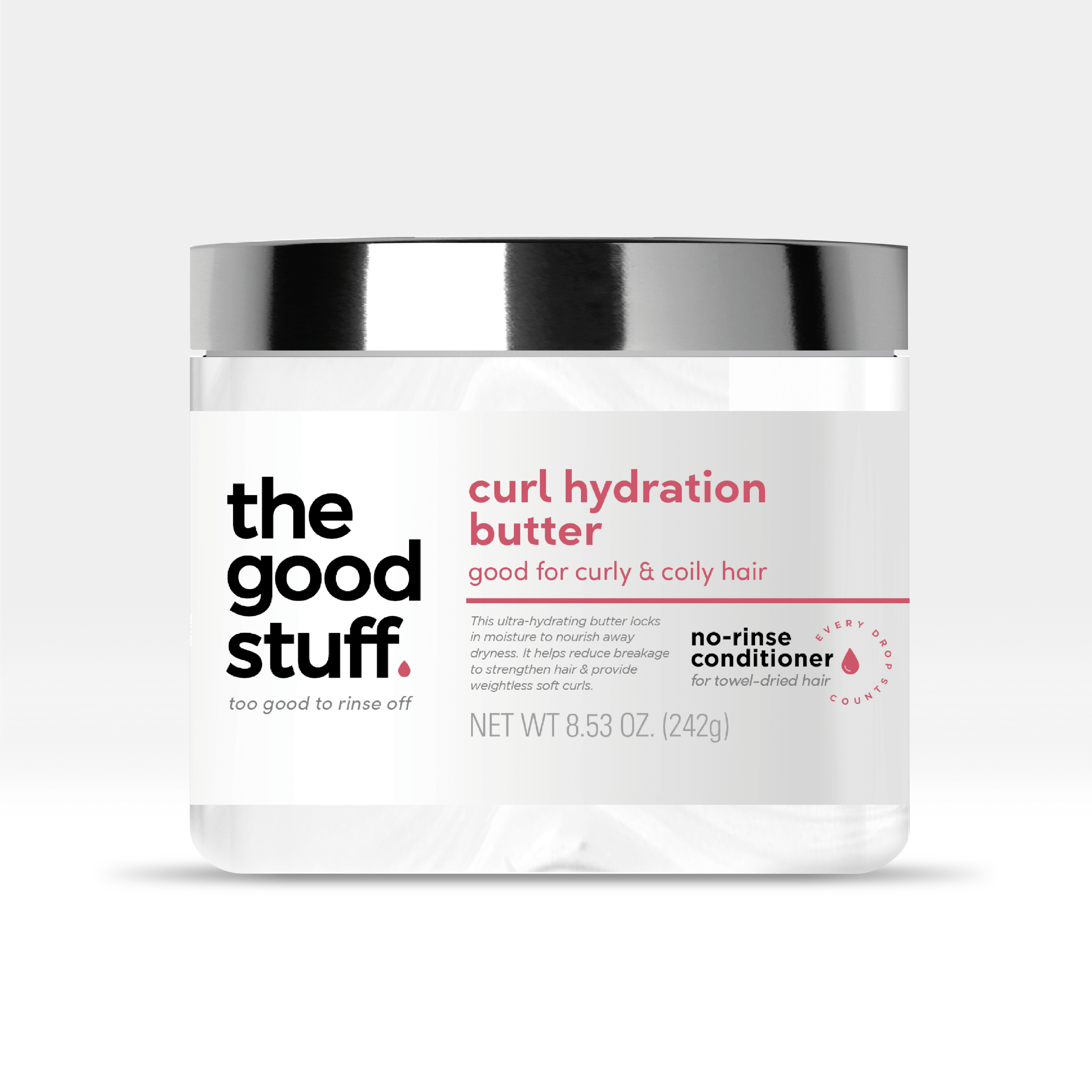 Front of pack The Good Stuff Curl Hydration Butter 8.53 oz