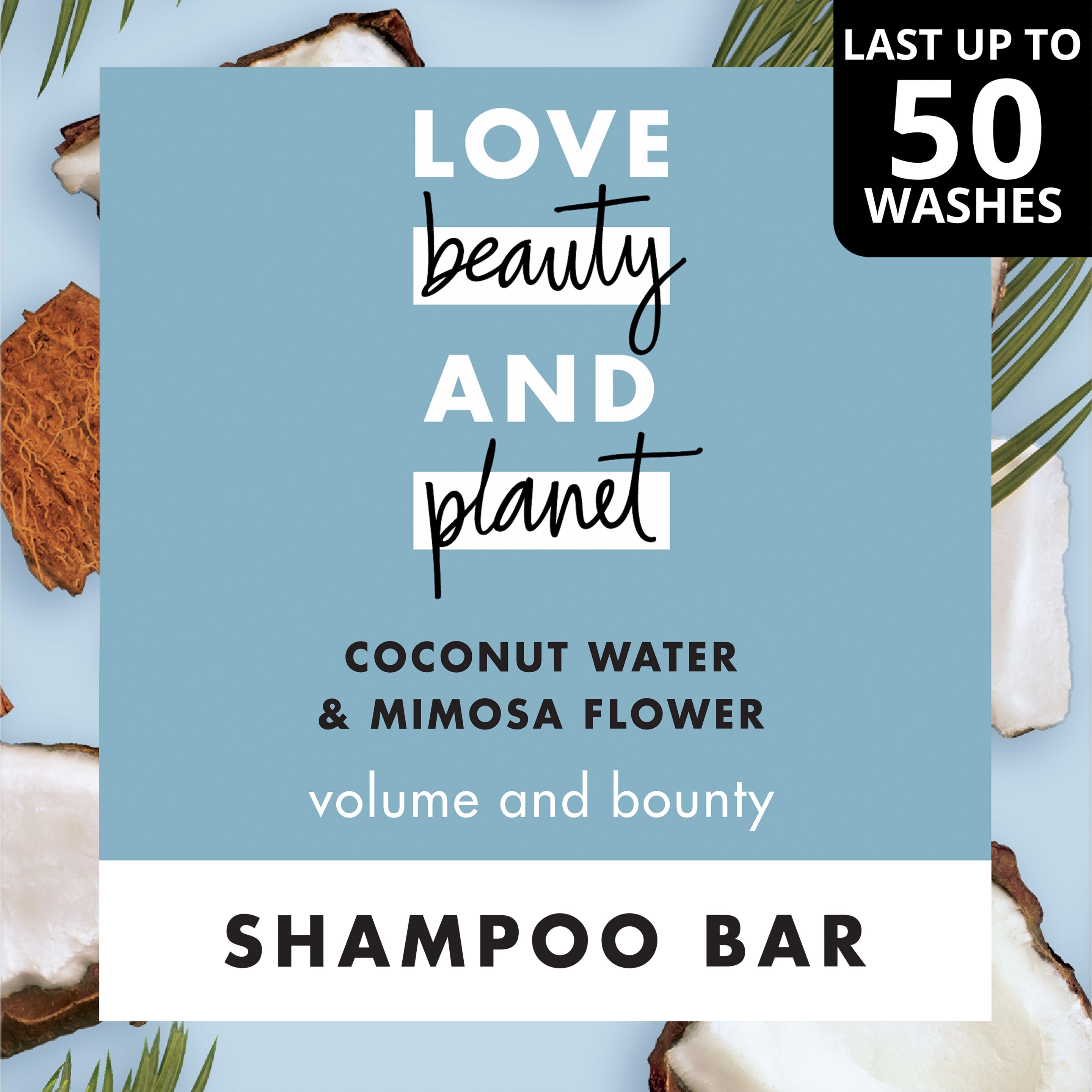 Coconut Water & Mimosa Flower Shampoo Bar