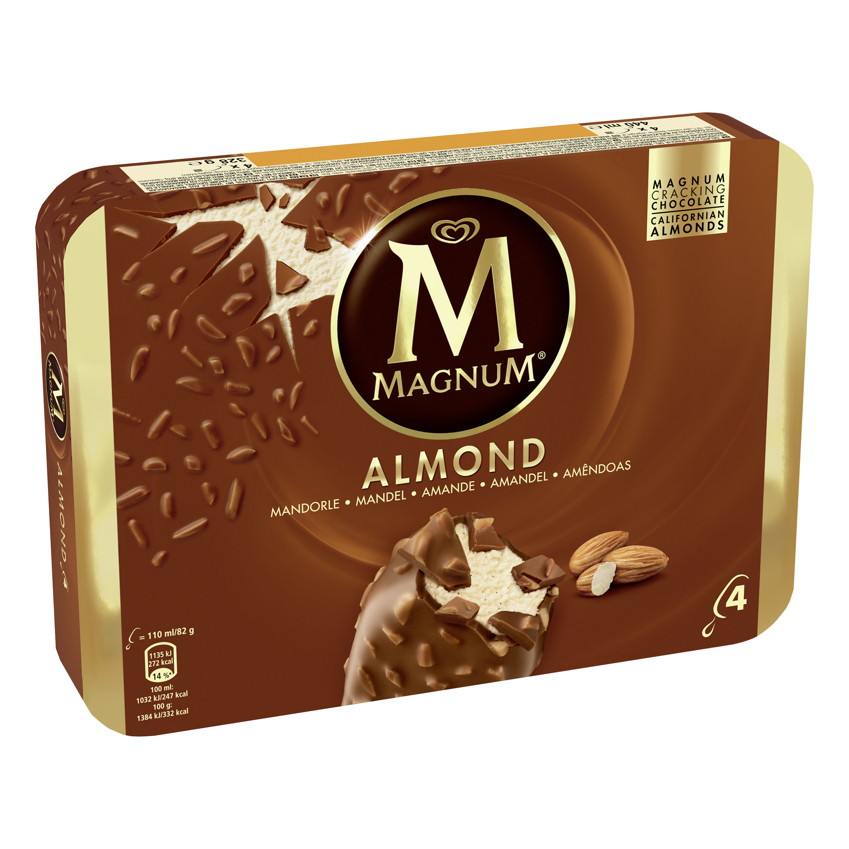 Magnum Almond Multipack 4x110ml